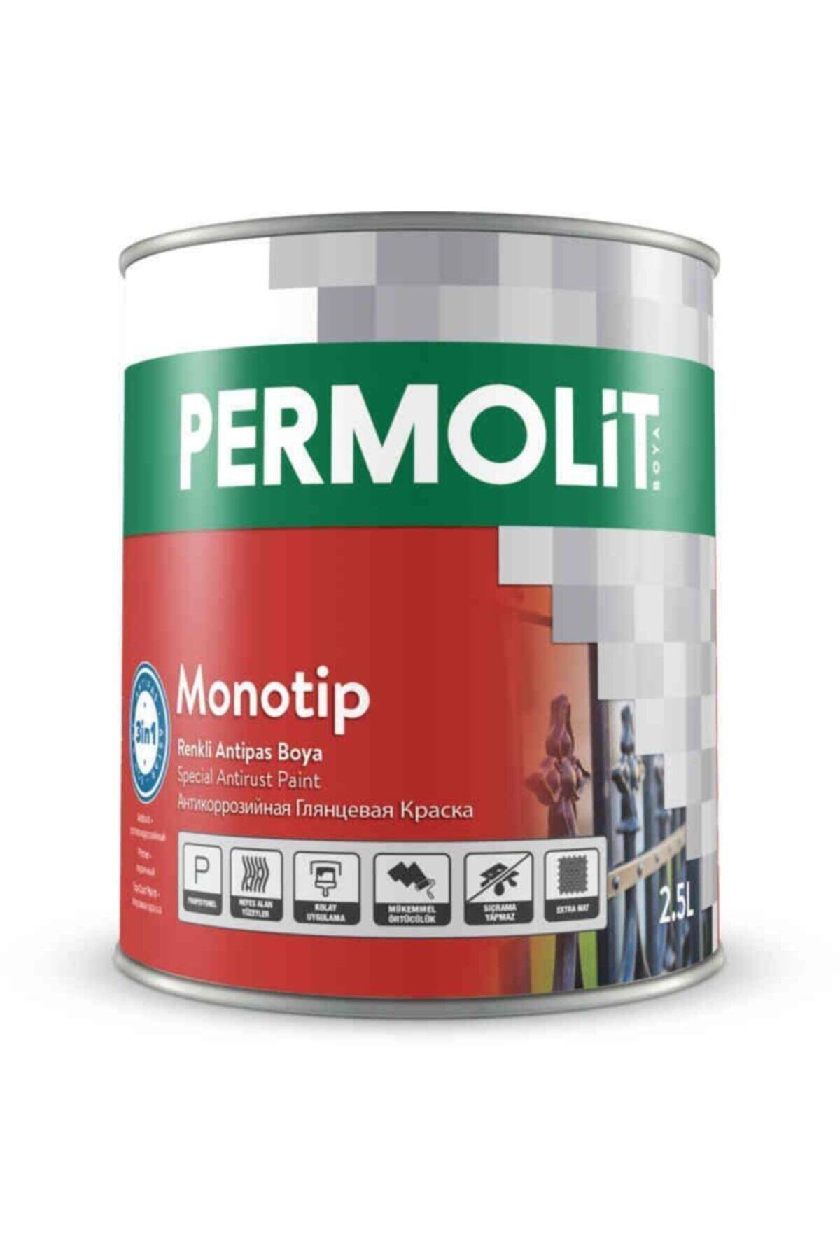 Permolit Monotip Antipas Parlak Boya Beyaz-2.5lt