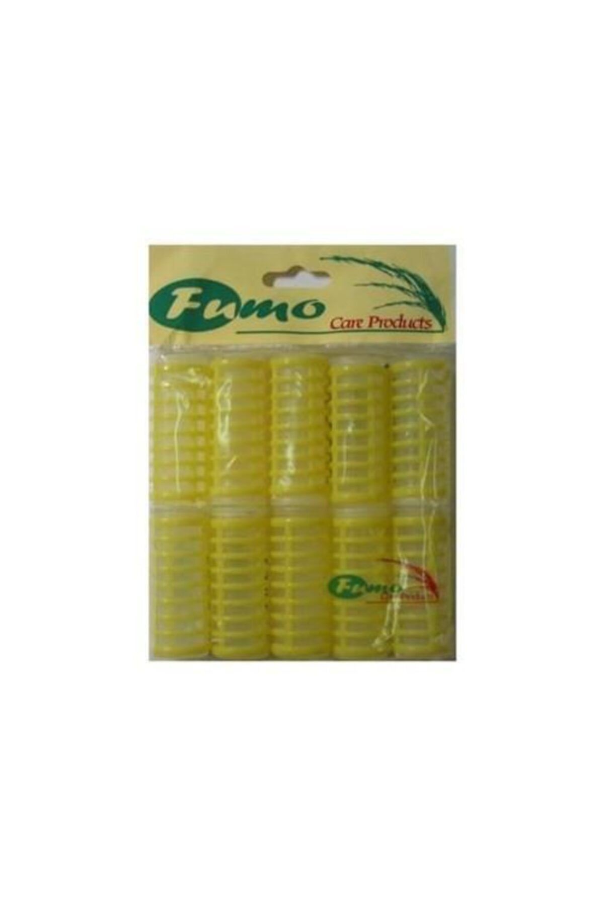 FUMO Kaynatmalı-ısıtmalı Bigudi Sarı 10lu