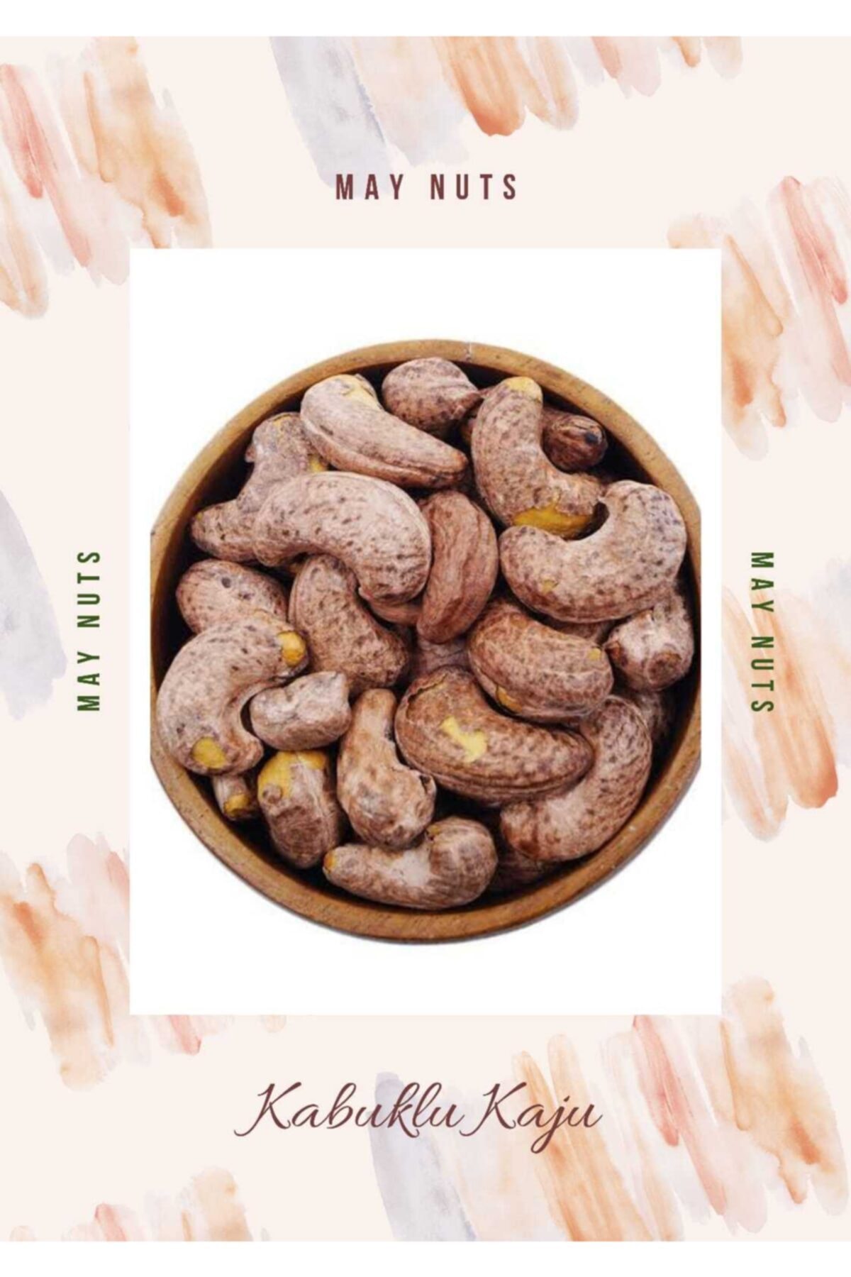MAY NUTS Kavrulmuş Kabuklu Kaju Duble 500 gr