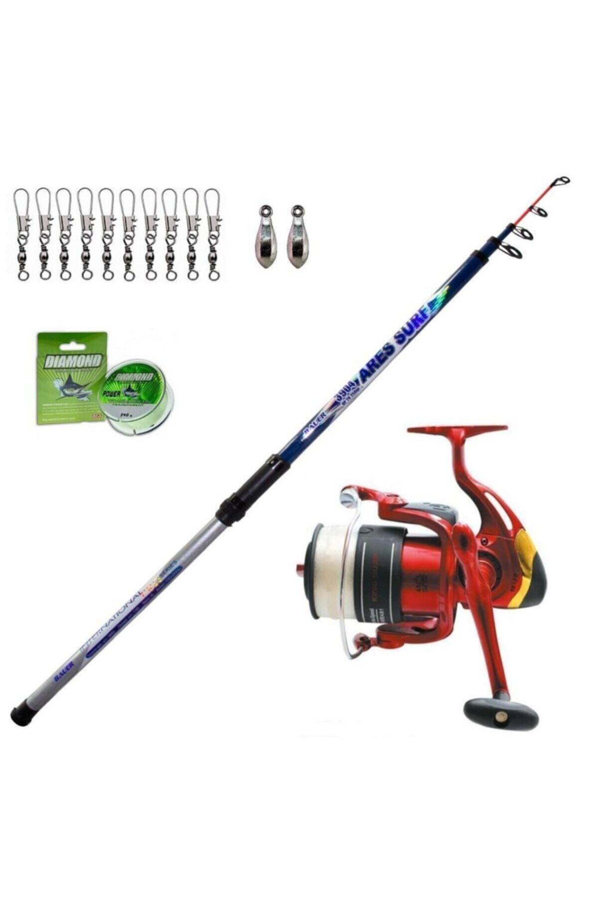 BAUER Effe King Surf 70 Ares 420 Cm 100-250 Gr Surf Olta Seti