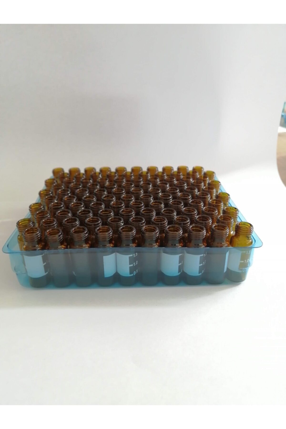 DAC 2cc Skalalı Amber Hplc Viali + Kapak 1 Pk (100'lü)