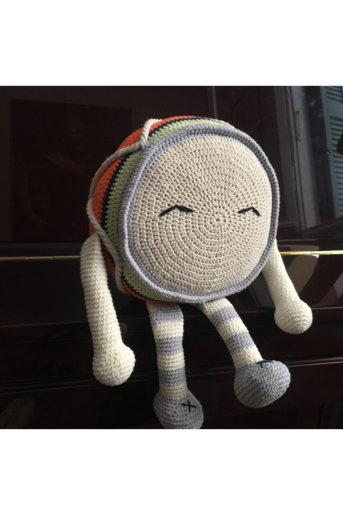 Hediyelik Notalar Amigurumi Davul Oyuncak