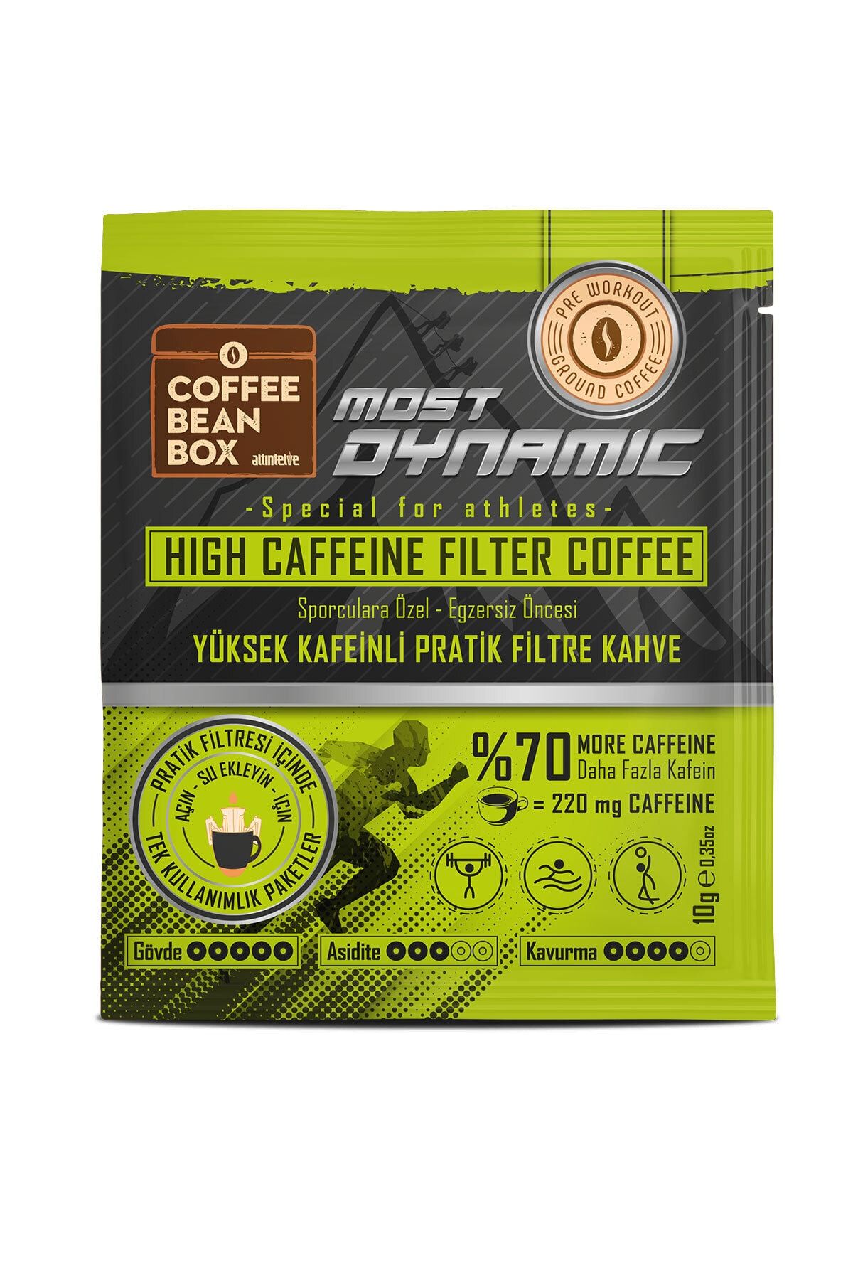 Coffeebeanbox Most Dynamic Pratik Filtre Kahve 10 Gr