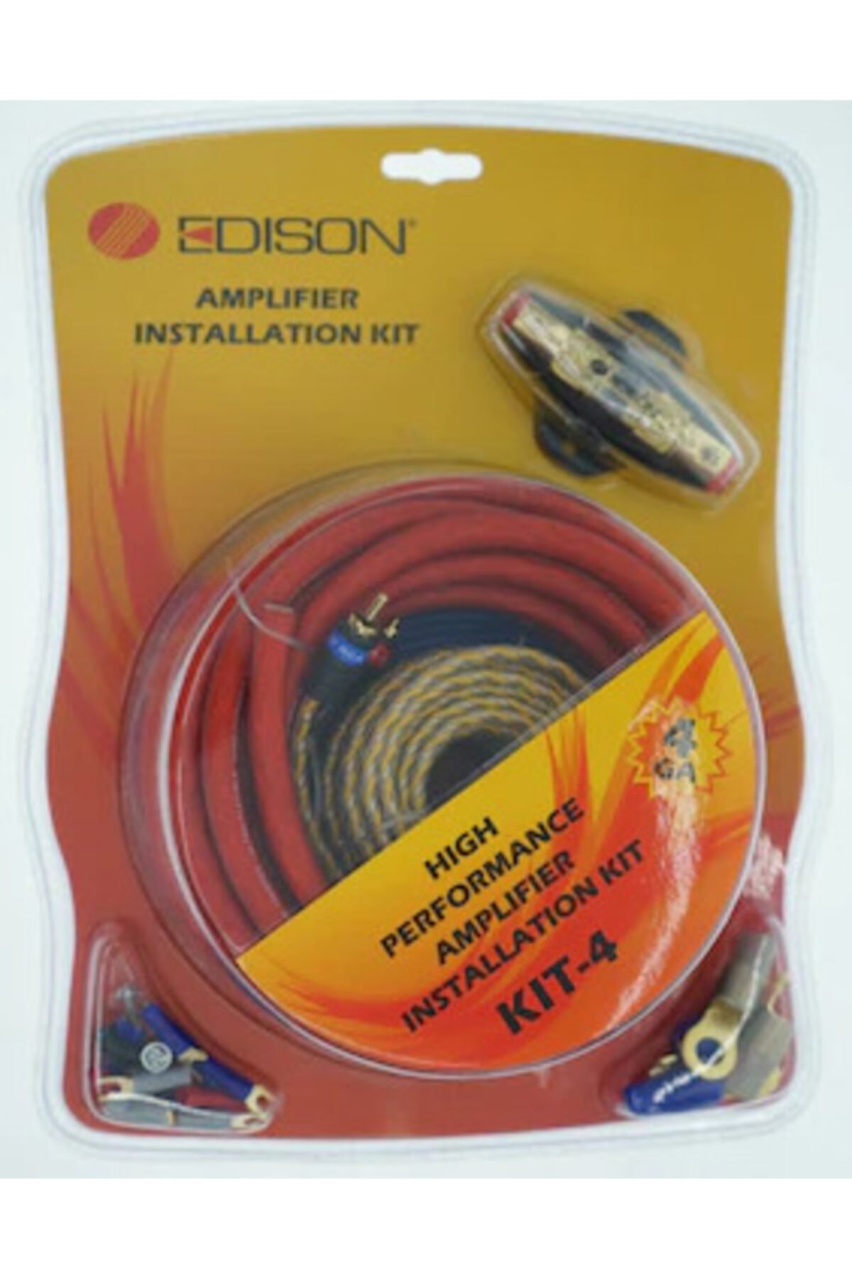 EDİSON Edıson Kıt-4ga Amplifikatör Kablo Montaj Seti