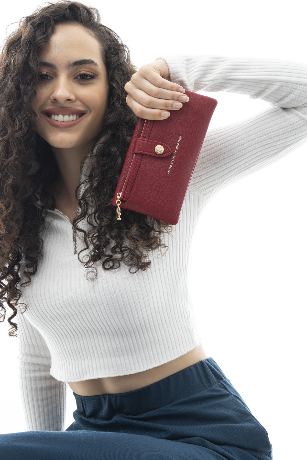 United Colors of Benetton Benetton Kadın Cüzdan Kırmızı Bnt553