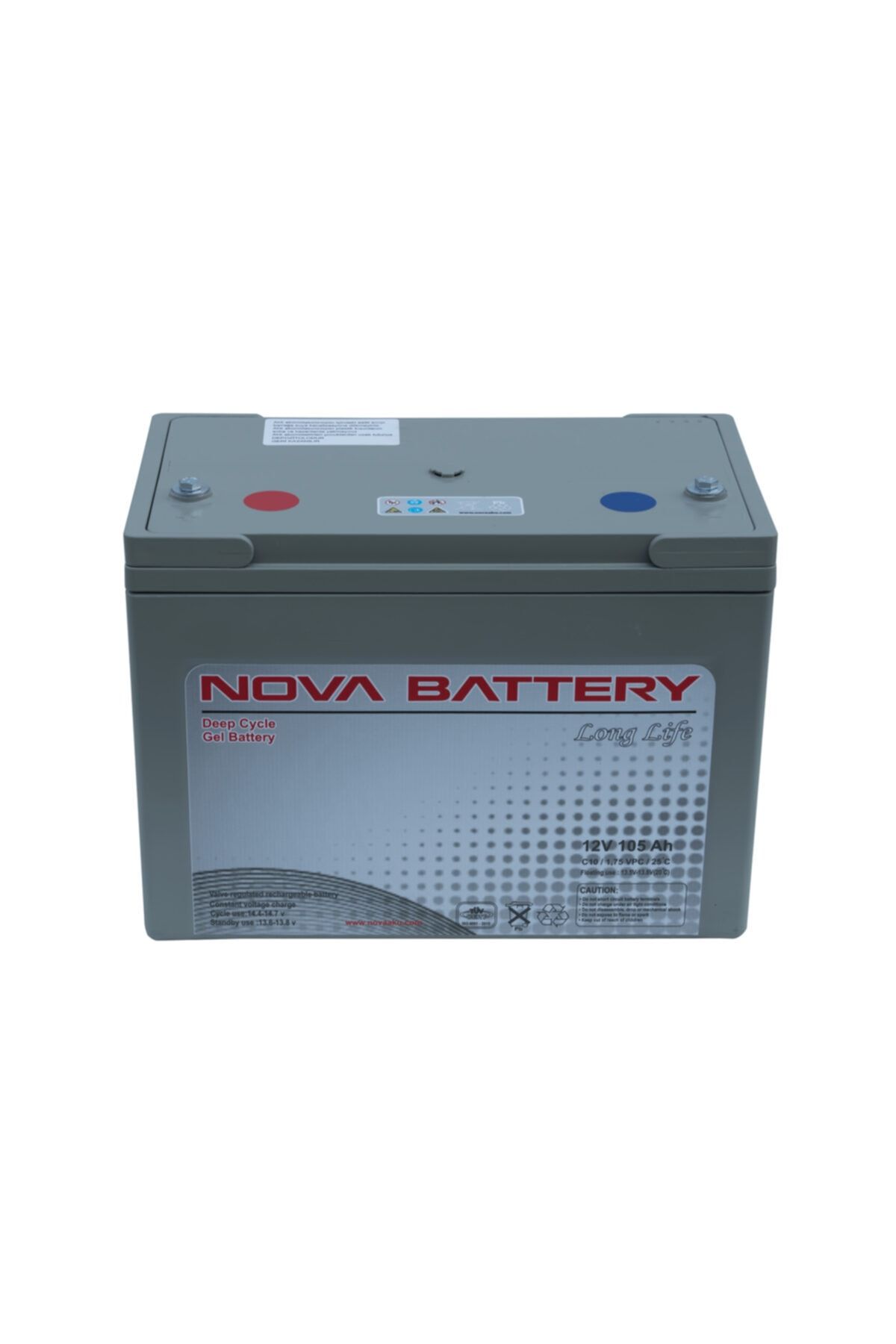 Nova Akü 12v 105 Ah Deep Cycle Jel Akü