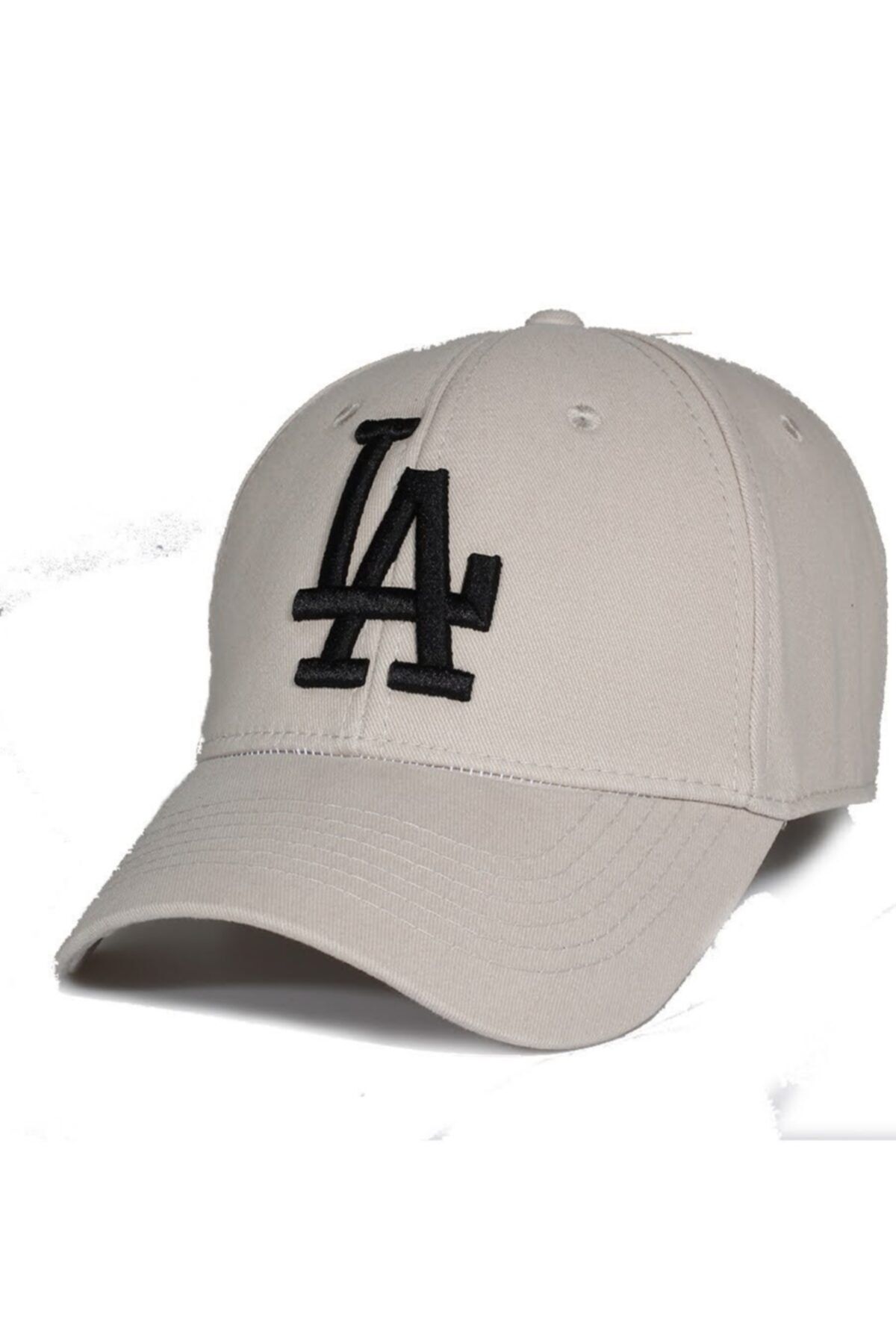 SEN'Z COLLECTİON Yeni Sezon Unisex Los Angeles Şapka (krem)