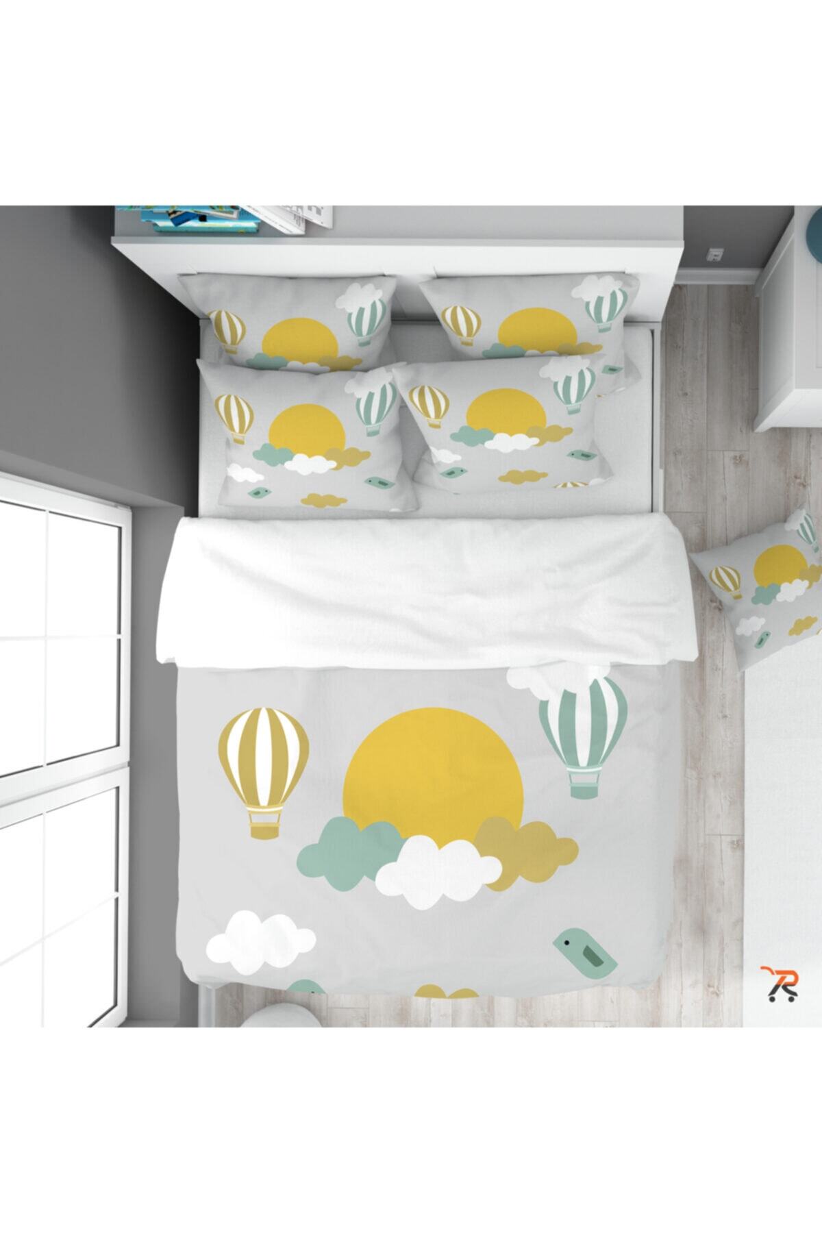 Çekirdek Home Güneş Vadisi Çocuk Nevresim Takımı %100 Pamuk Saten
