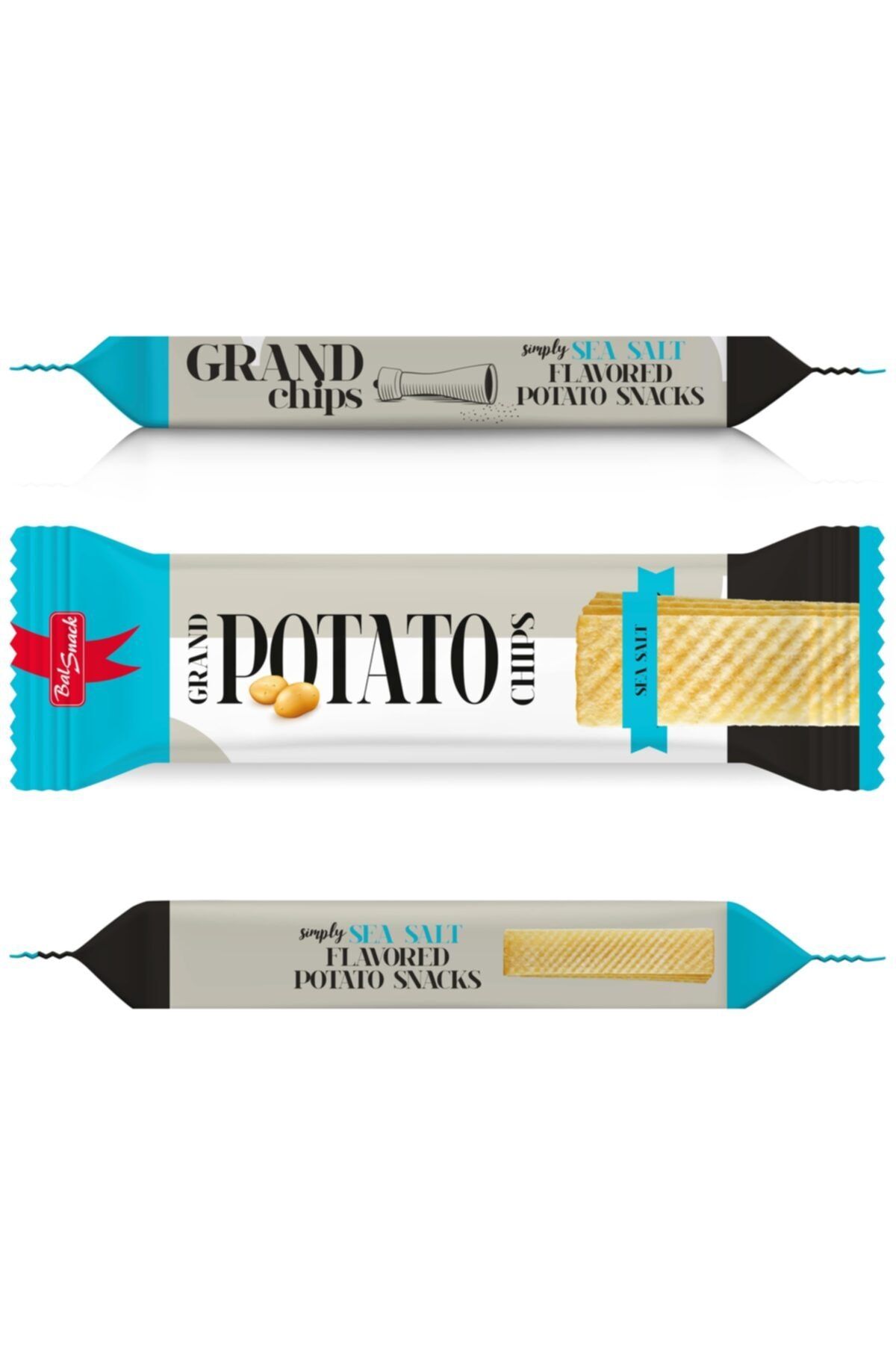GRAND CHİPS Grand Patates Cipsi Deniz Tuzlu 90gr