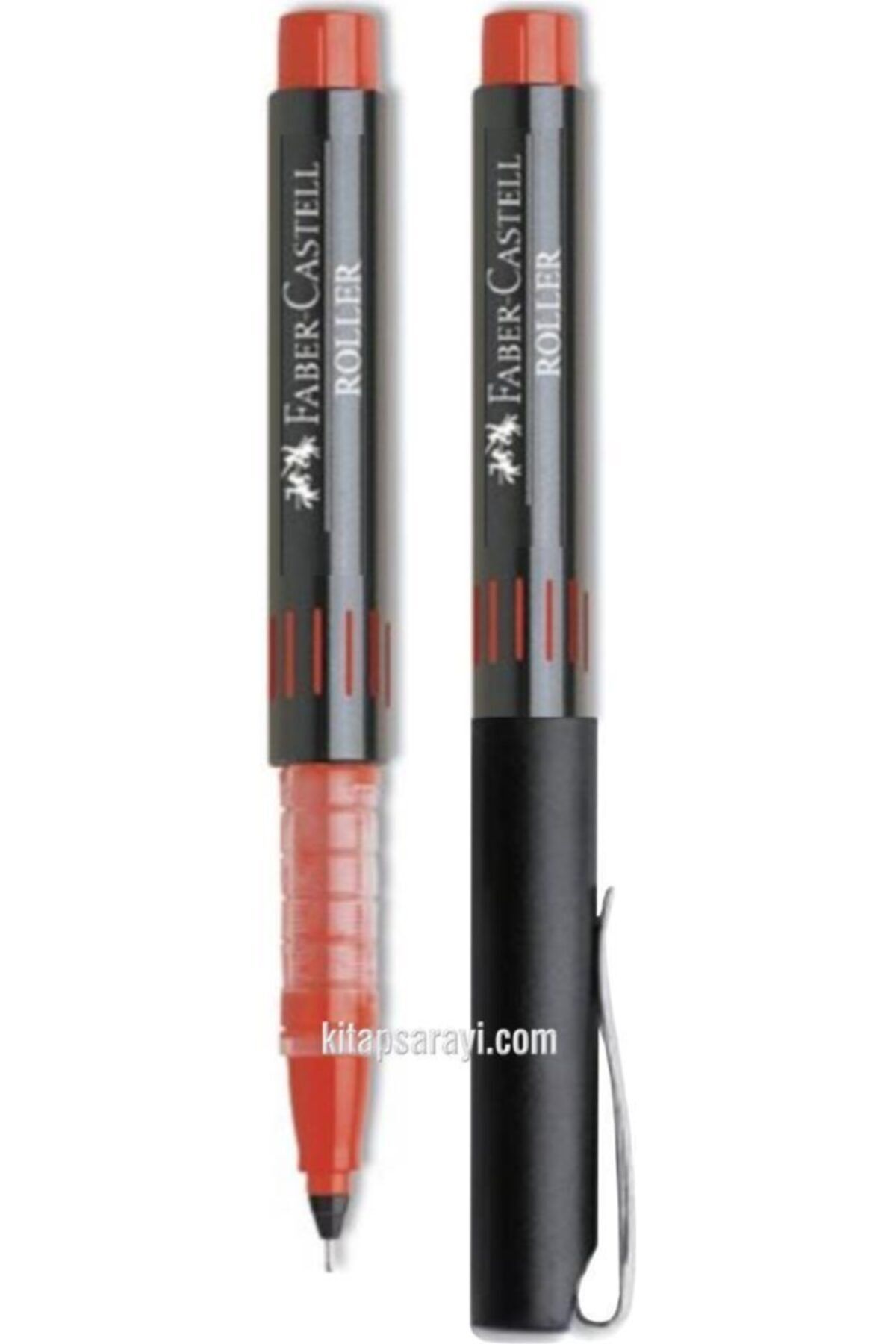 Faber Castell 0.5mm Iğne Uçlu Roller Kalem Kırmızı