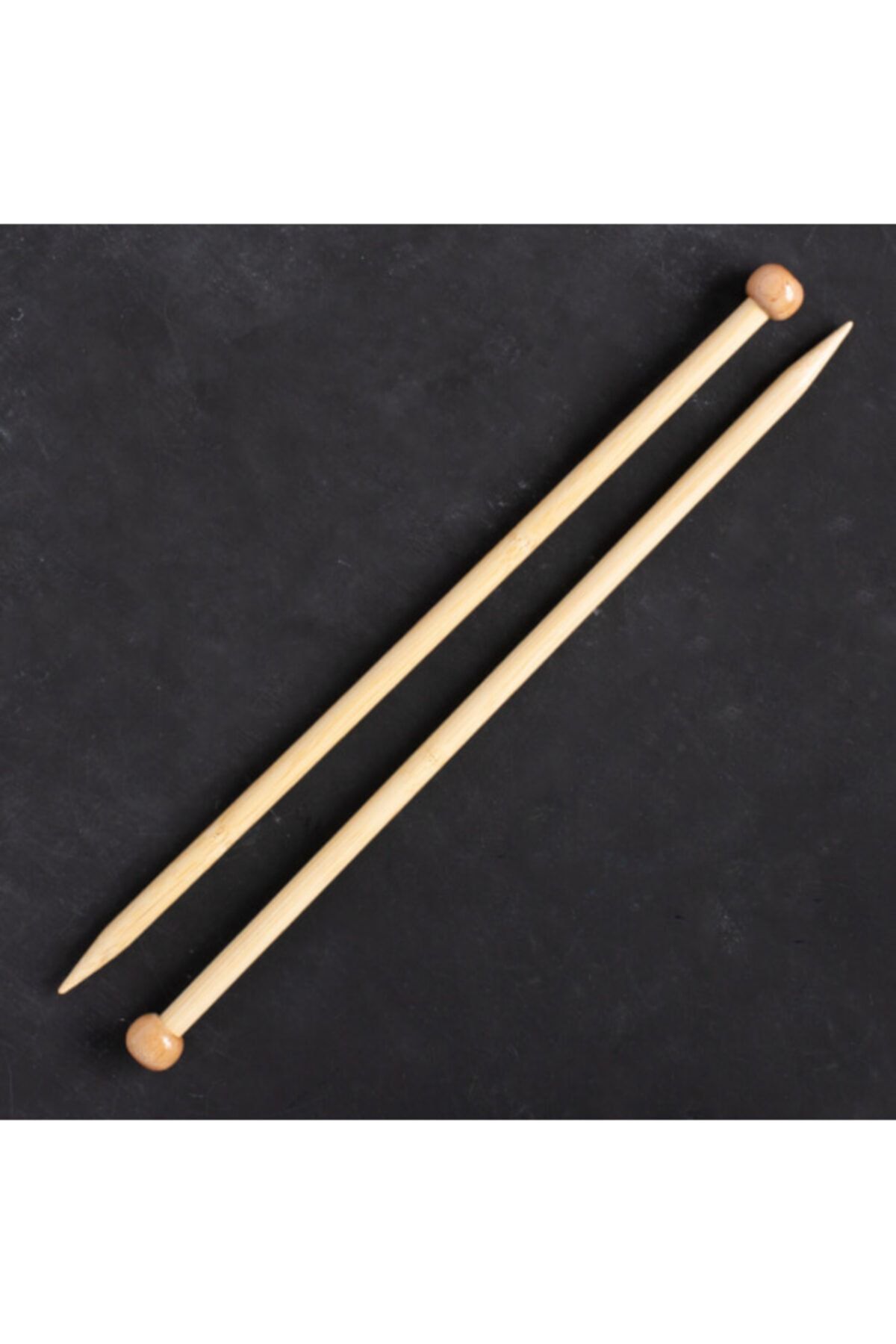RENGARENK TUHAFİYE FETHİYE Bambu Örgü Şişi 35 Cm 10,00 Mm