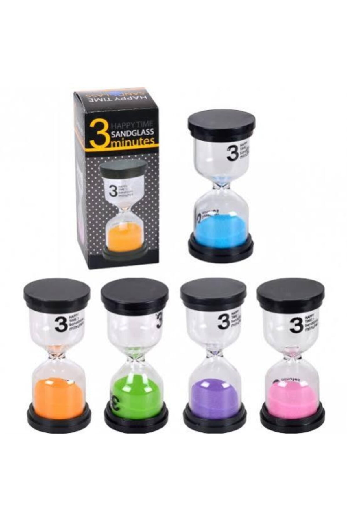 Yenigeldi 3 Dk Renkli Kum Saati