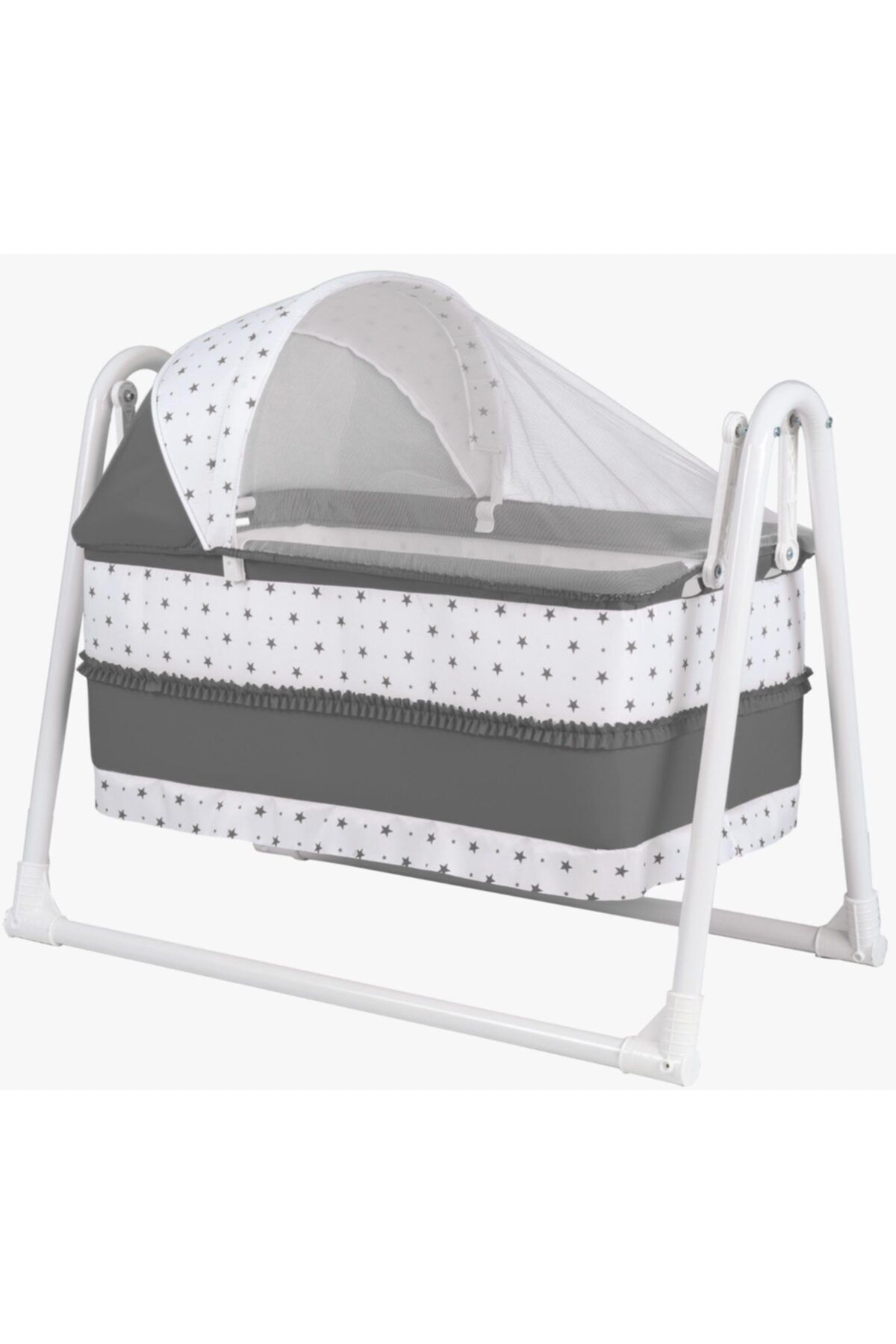 BUYUTECBEBE Büyütecbebe Polly Yıldızlı Beşik