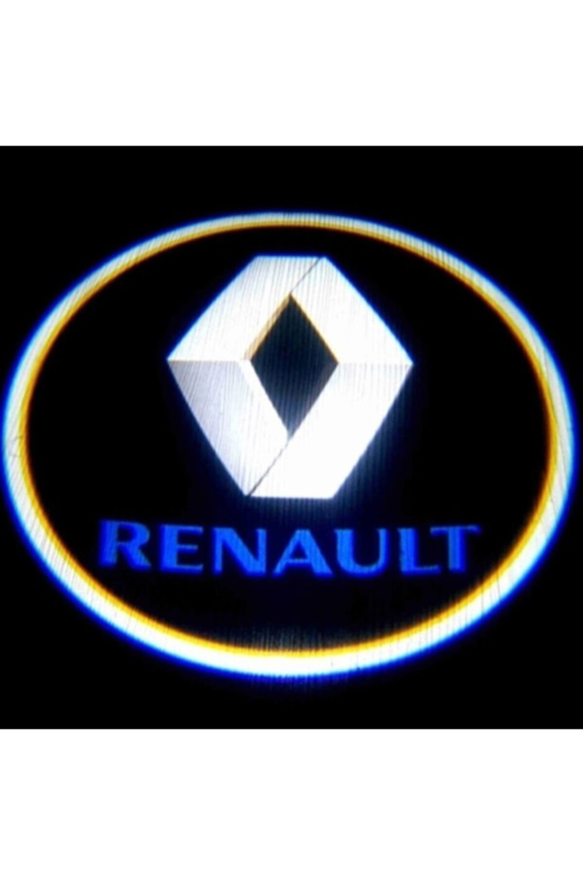 ensadepo Renault Kapı Altı Led Logo Mesafe Sensörlü Yeni Nesil Pilli Yapıştırmalı 2 Adet