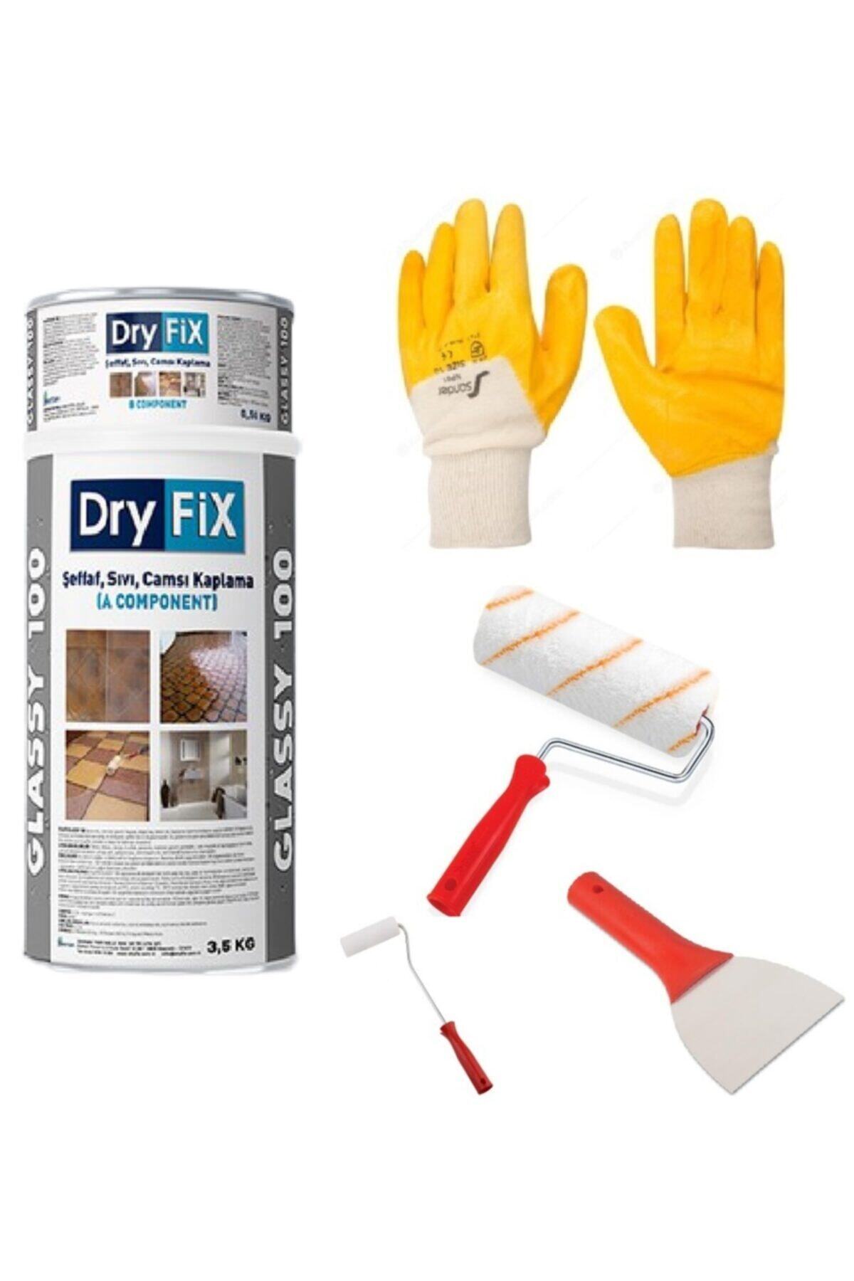 Dryfix Glassy 100 Sıvı Cam Şeffaf Kaplama 3,5kg