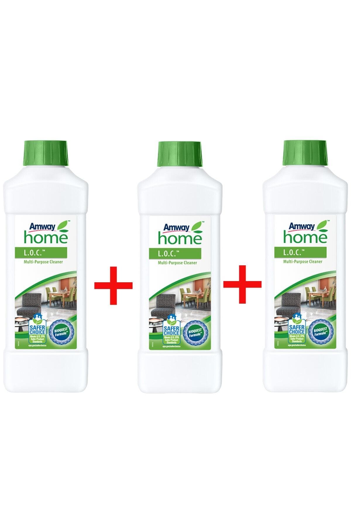 Amway Çok Amaçlı Temizleyici Home L.o.c. Üçlü Promosyon Paketi
