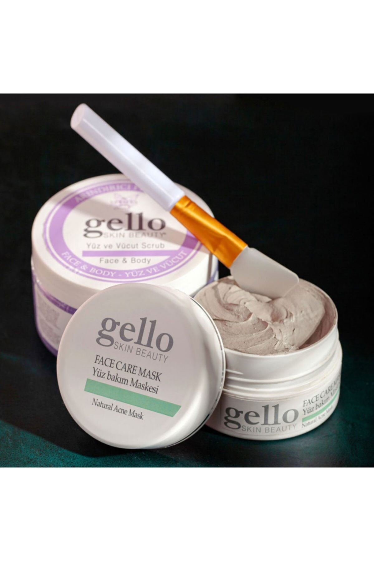 GELLO Yüz Bakım Maskesi Arındırıcı Peeling