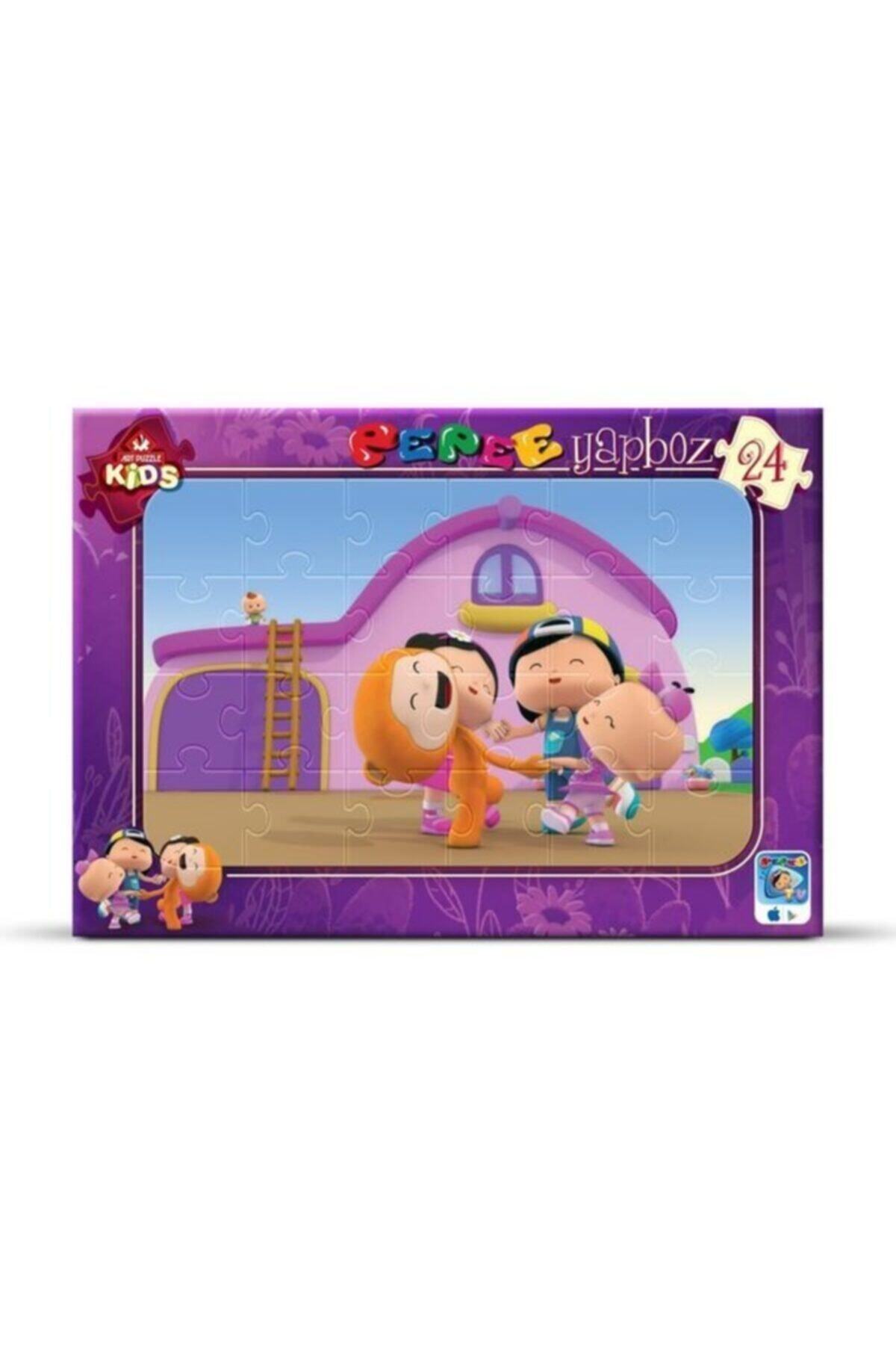 ArtKids Art Kids Puzzle .pepee oyun oynuyor  24parça 4595