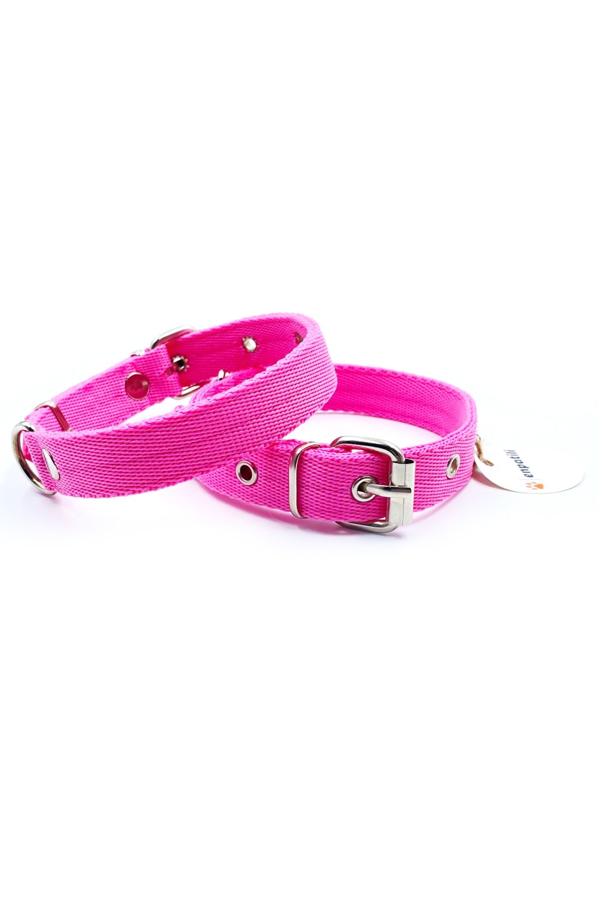 Enpatili Köpek Tasması Yetişkin Küçük Orta Irk Ve Büyük Irk Yavru Köpek Boyun Tasması Pembe