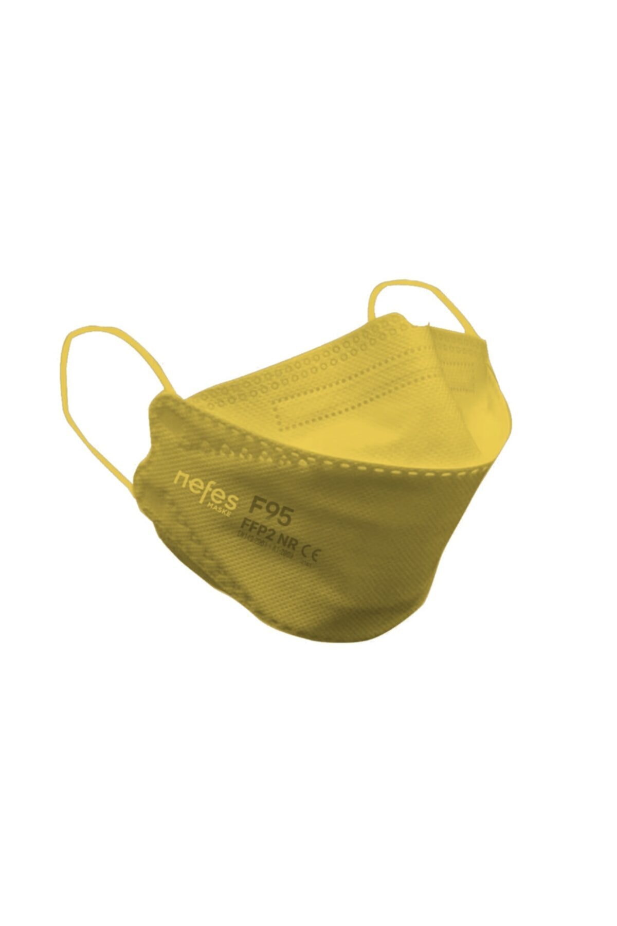 Nfes maske F95 Sarı Kore Tipi Maske Ffp2 Nr 2 Kutu 20 Adet