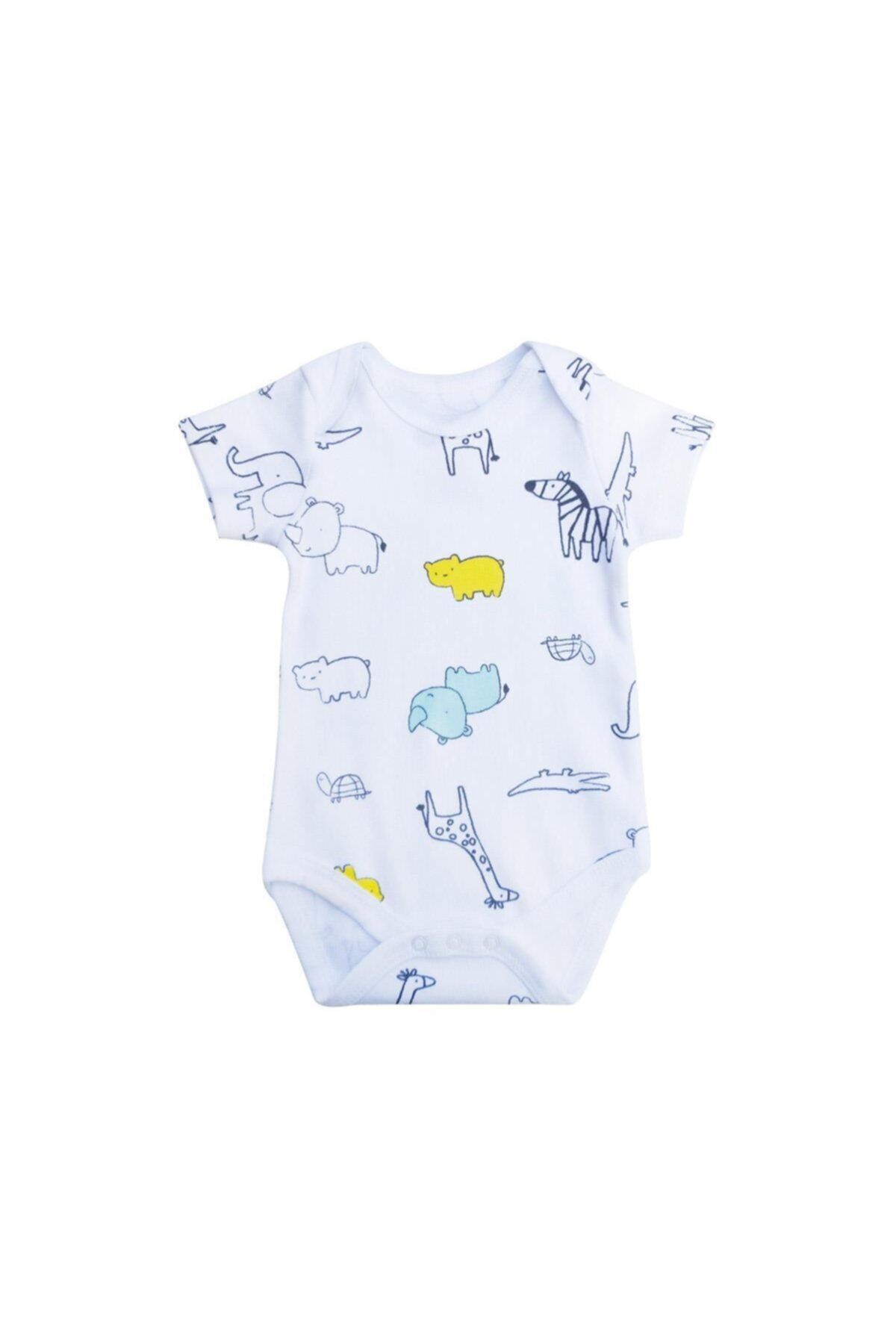 Owli Bebek Body Kısa Kol Zoo Zoo