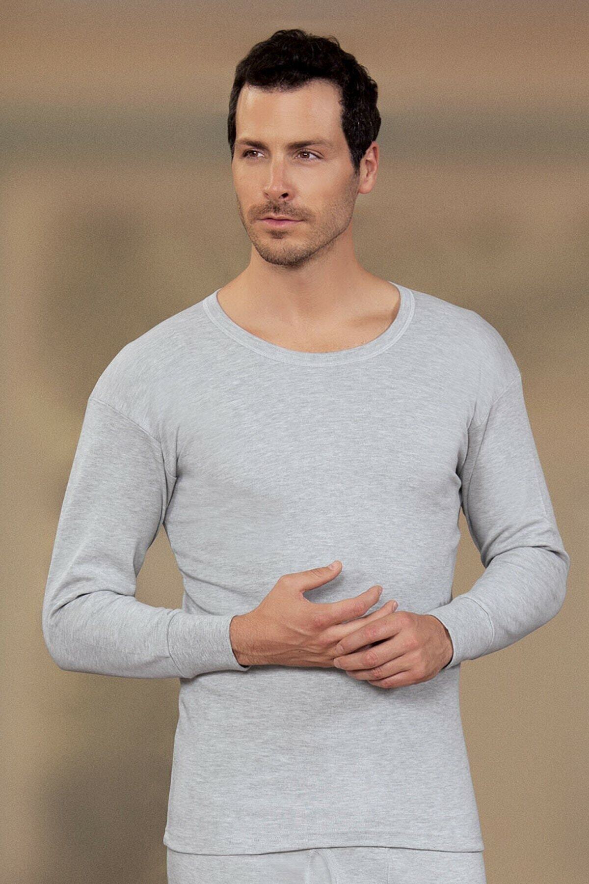 Şahinler Sahınler Me016 Gr54 Interlok Uzunkol Fanıla L