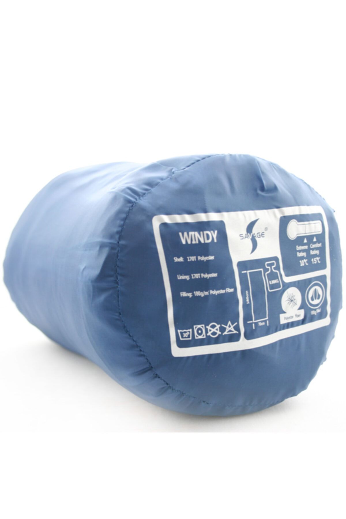 e life tasarım Savage Ys-506 -10 C Koyu Mavi Uyku Tulumu