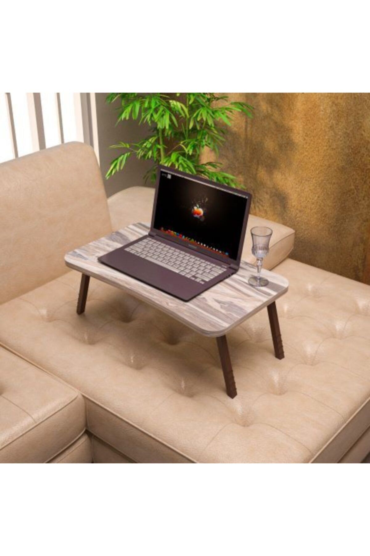 Larem Mobilya Laptop Sehpası,kahvaltı Sehpası Kudüm