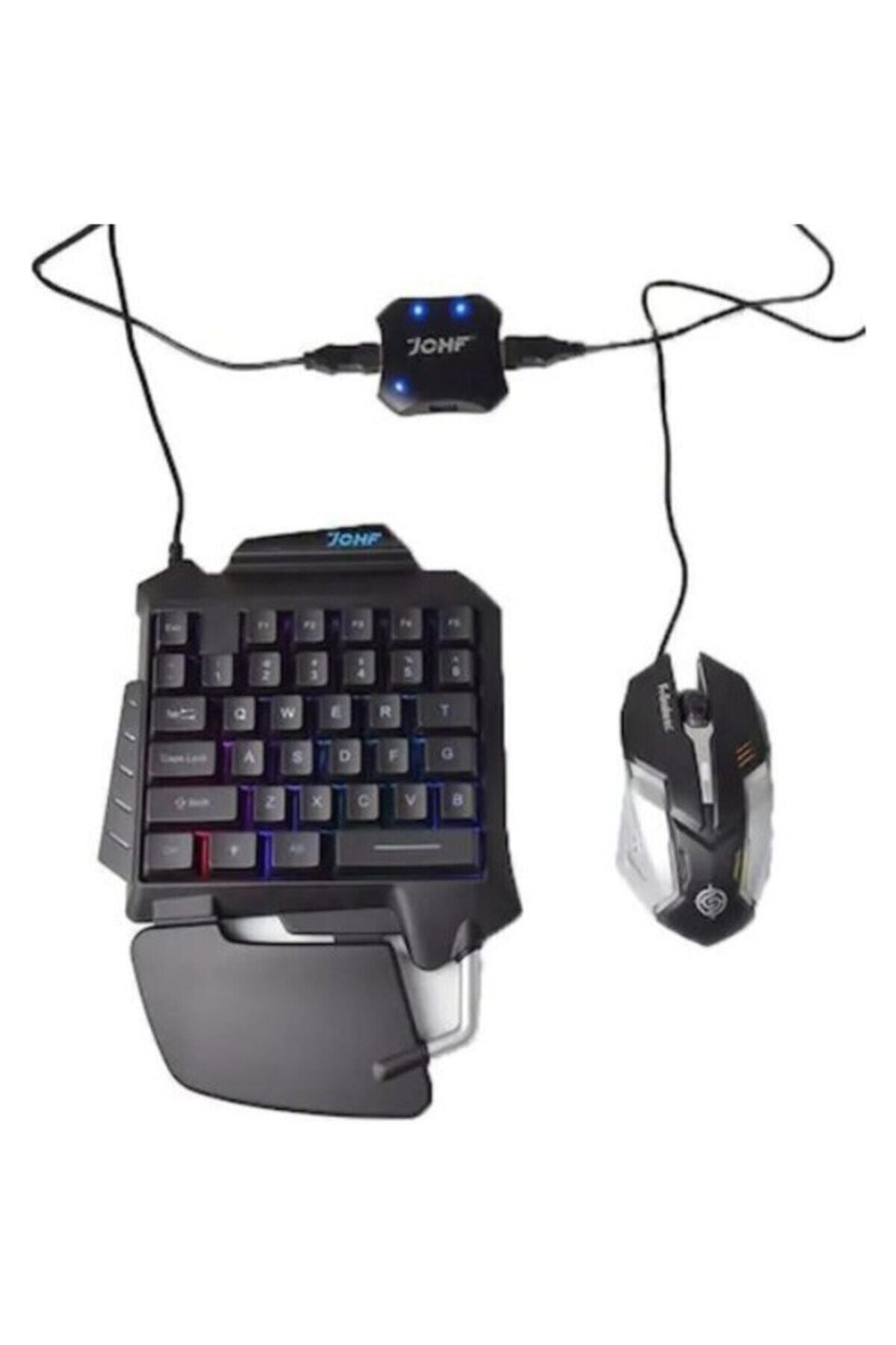 ALWAYS GOOD Johf Pubg Oyun Konsolu Klavye Mouse Seti 3in1