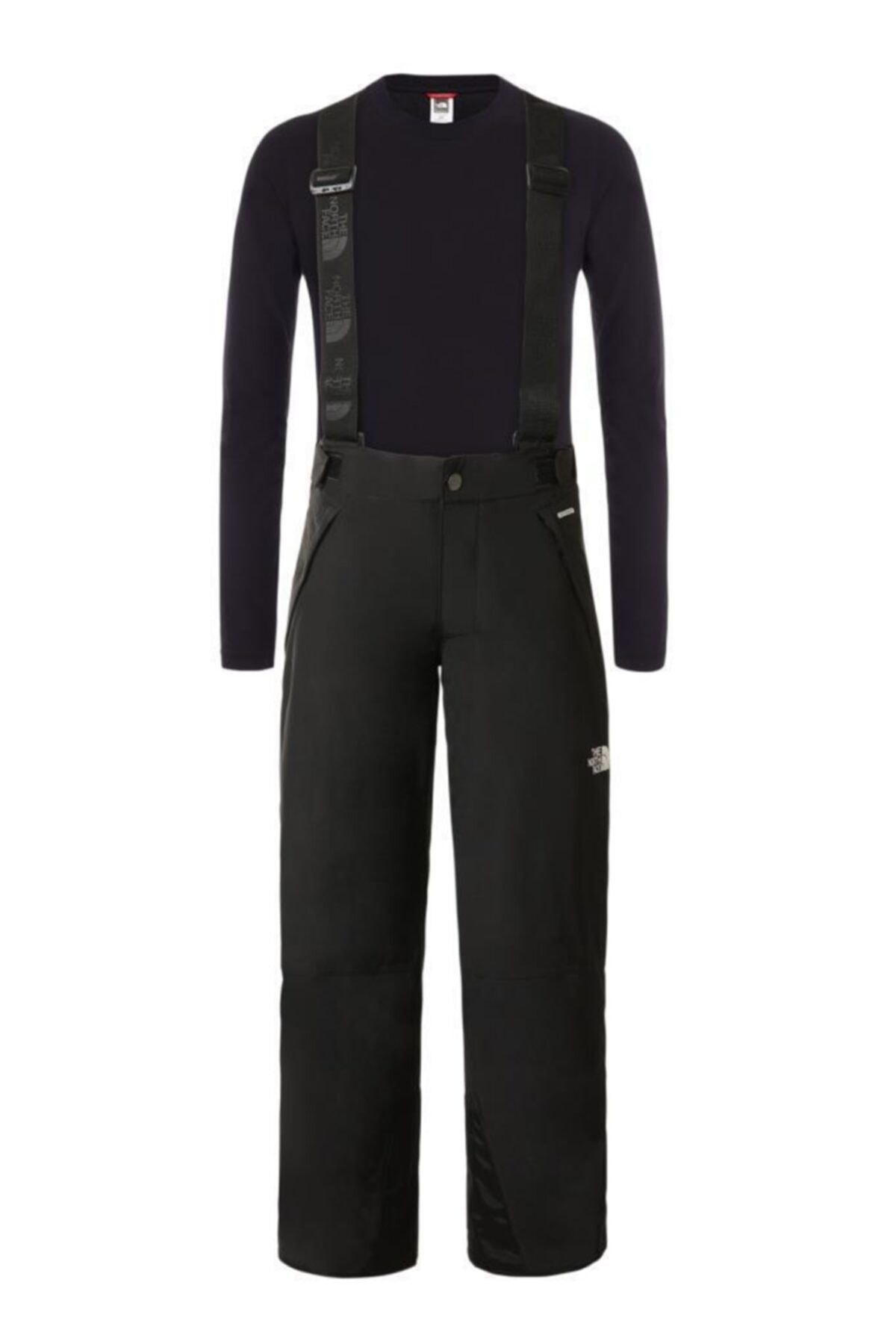 THE NORTH FACE Snowquest Suspender Çocuk Pantolon Siyah