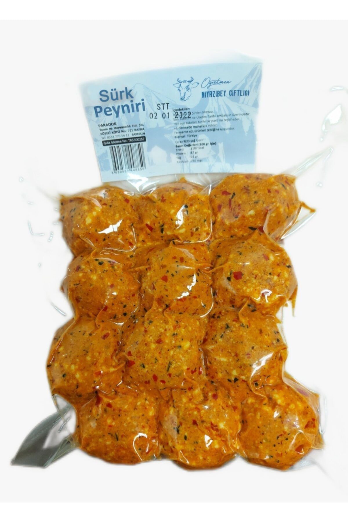 NiyaziBey Çiftliği Doğal Sürk Peyniri 500 Gr.