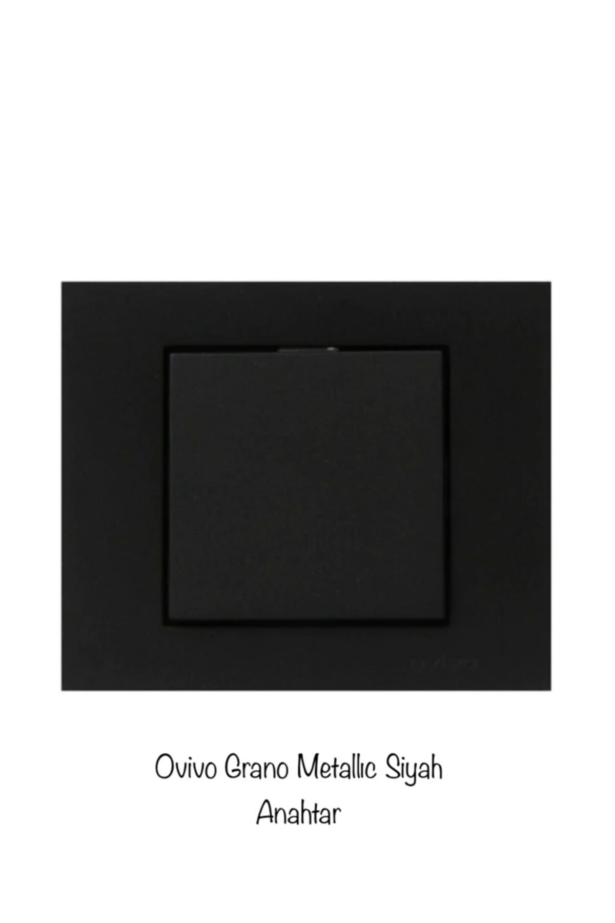 OVİVO Grano Metallıc Siyah Anahtar