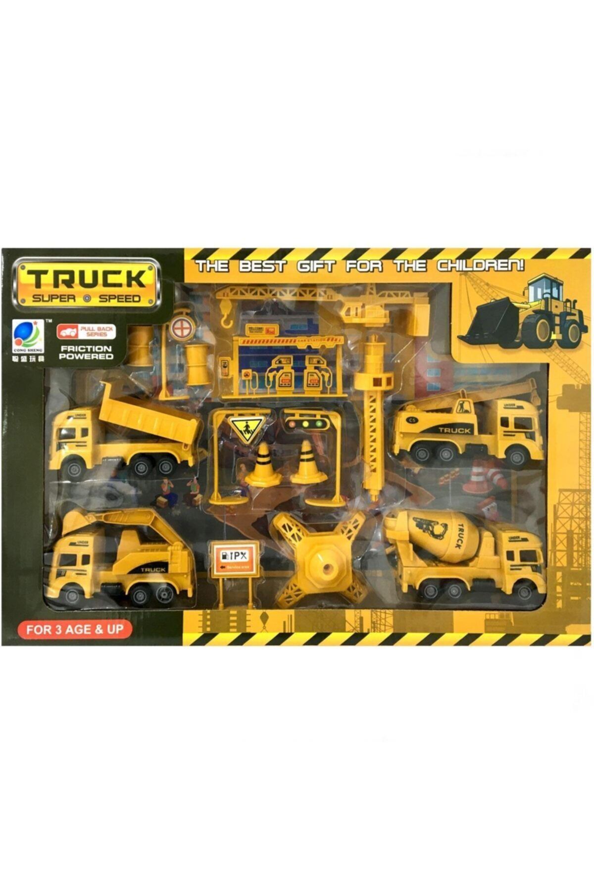 Asya Truck İnşaat Seti 15 Parça