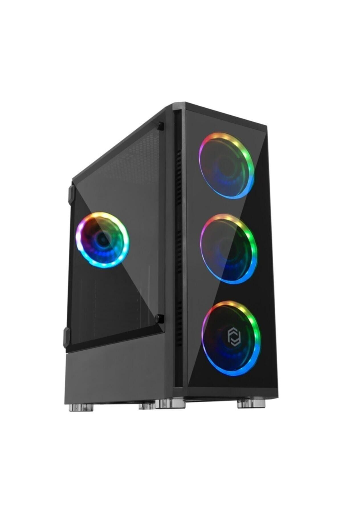 FRISBY Venom Fc-9270g 650w 80 Temperli (DUAL-RİNG RGB FAN) Atx Gaming Kasa
