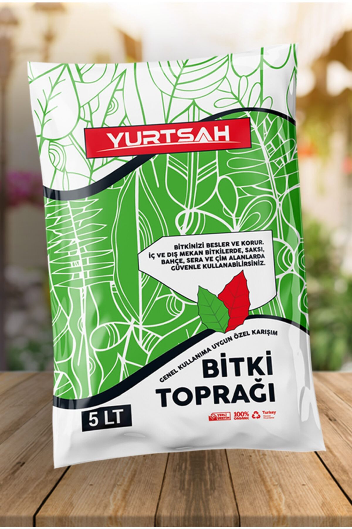 YURTŞAH Özel Karışım Bitki Toprağı 5 Lt
