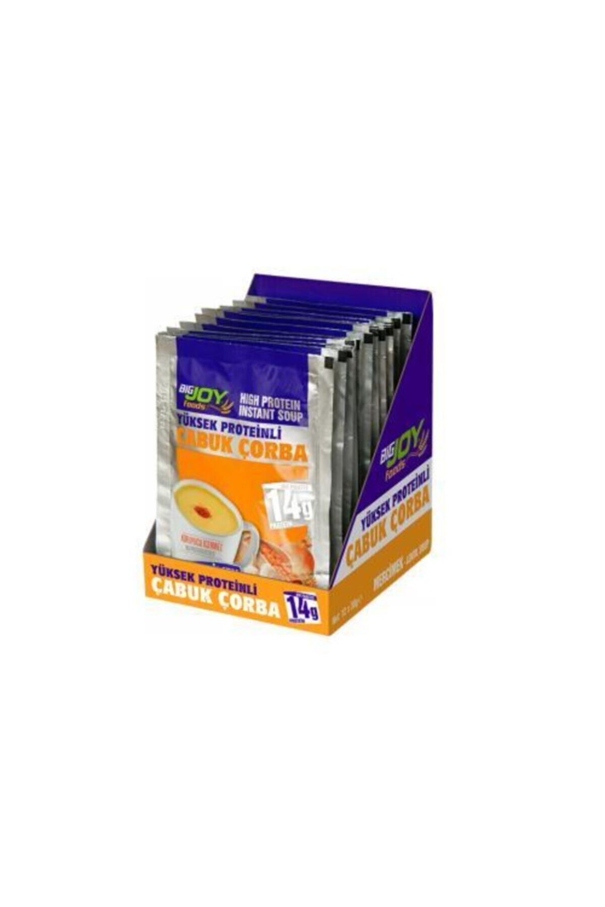 Azemax Bigjoy Proteinli Çabuk Çorba 12'li/mercimek