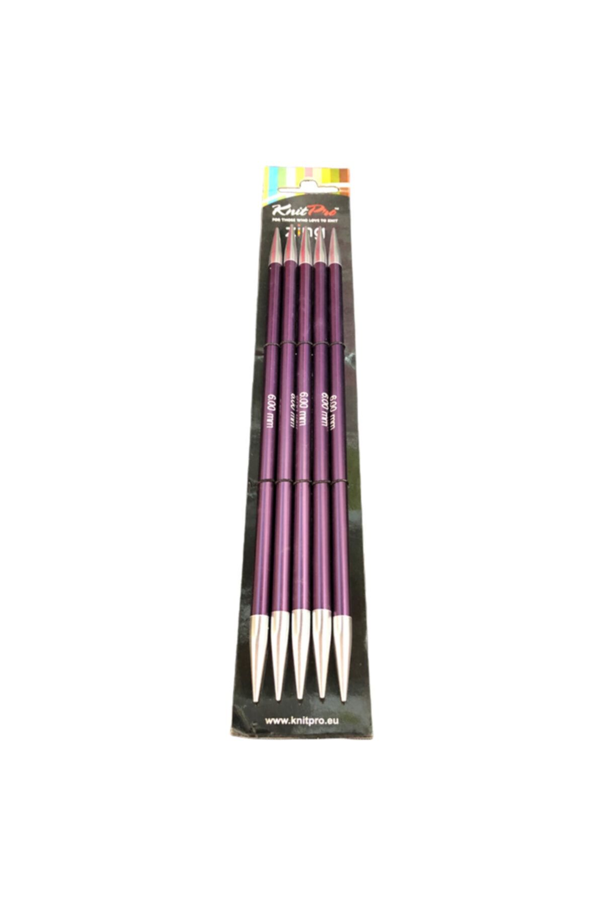 ŞENELYÜN Knitpro Zing 5 Şiş No: 6 Mm Made In Germany