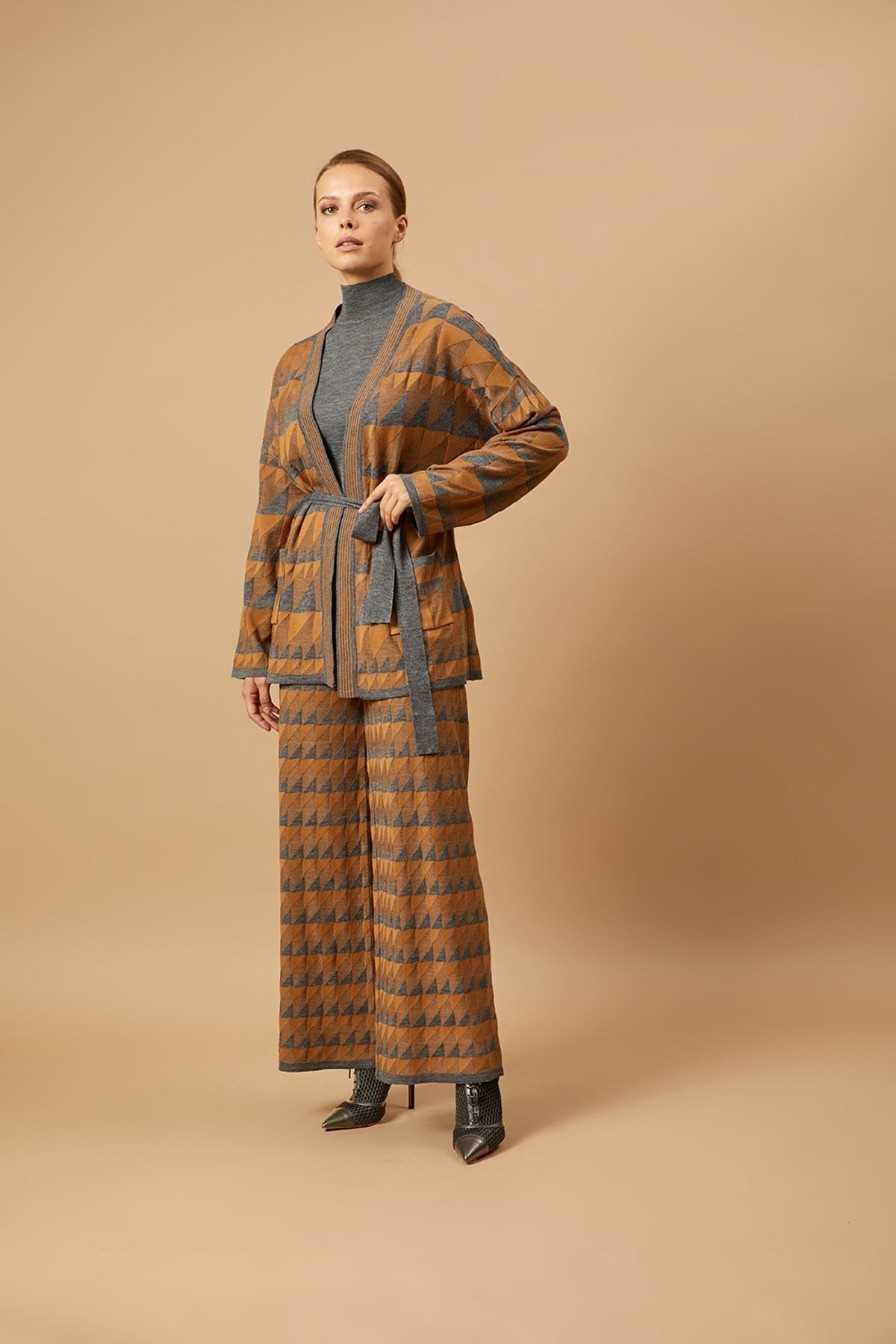Rohs By Gülsüm Elkhatroushı Üçgen Jakarlı Pantolon 95922