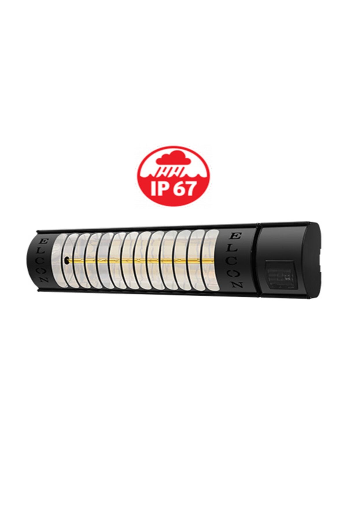 Elcon Rch-2000 Infrared Istıcı 2000 Watt Uzaktan Kumandalı (465mm)