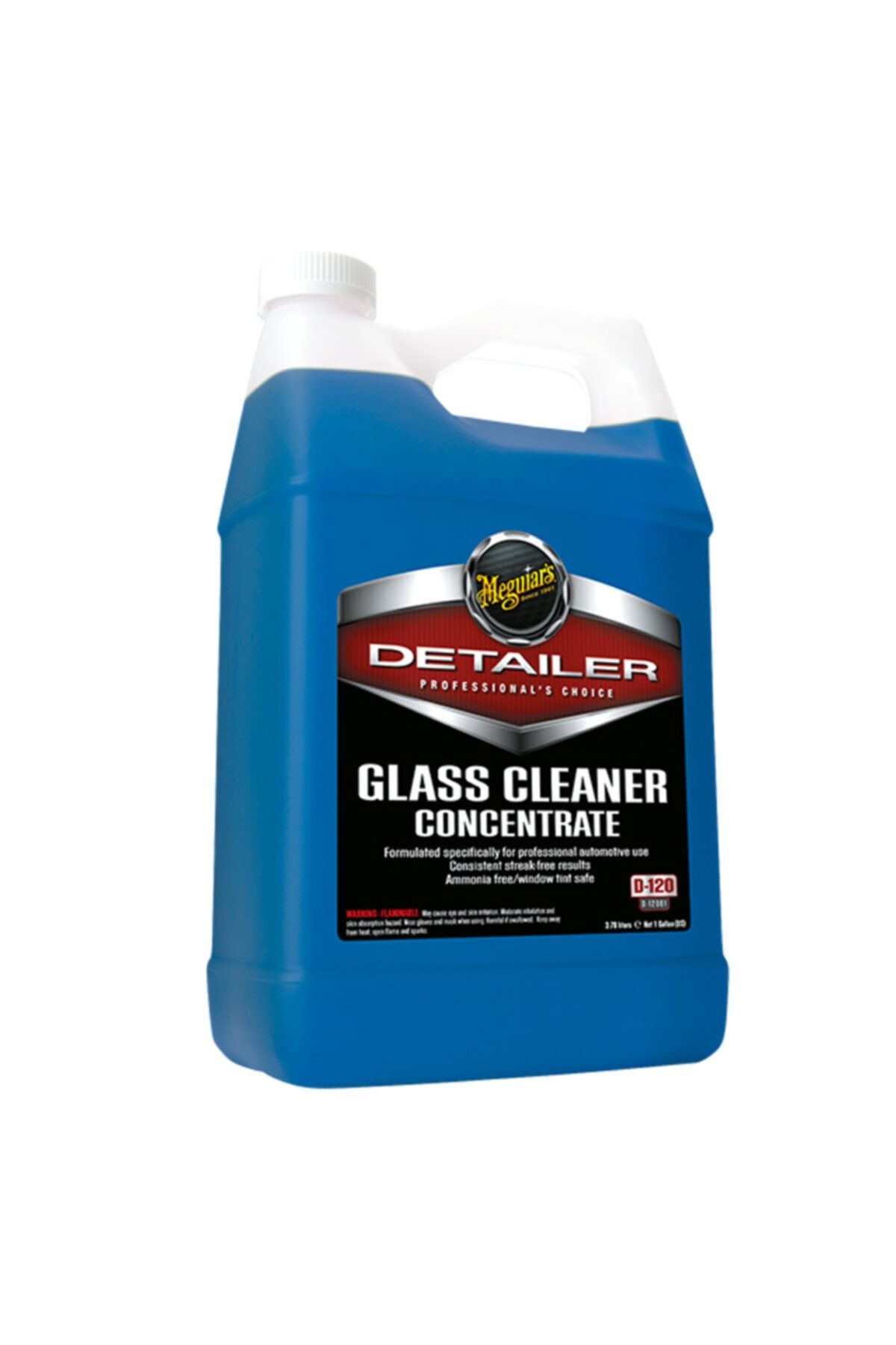 Meguiars Meguiar’s D120 Glass Cleaner Concentrate Cam Temizleme Sıvısı 3,78 Lt.