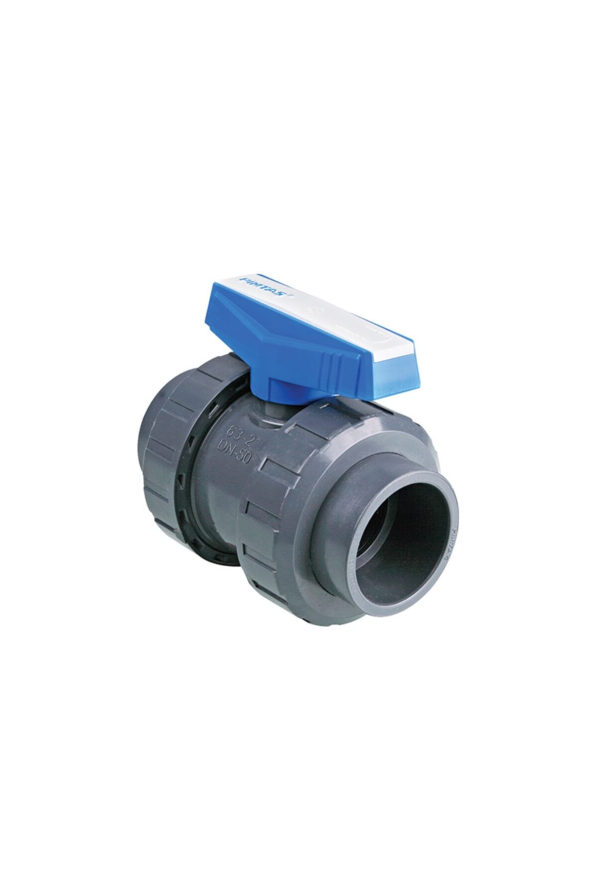 Pimtaş U-pvc Yapıştırma Muflu 63mm Küresel Su Vanası