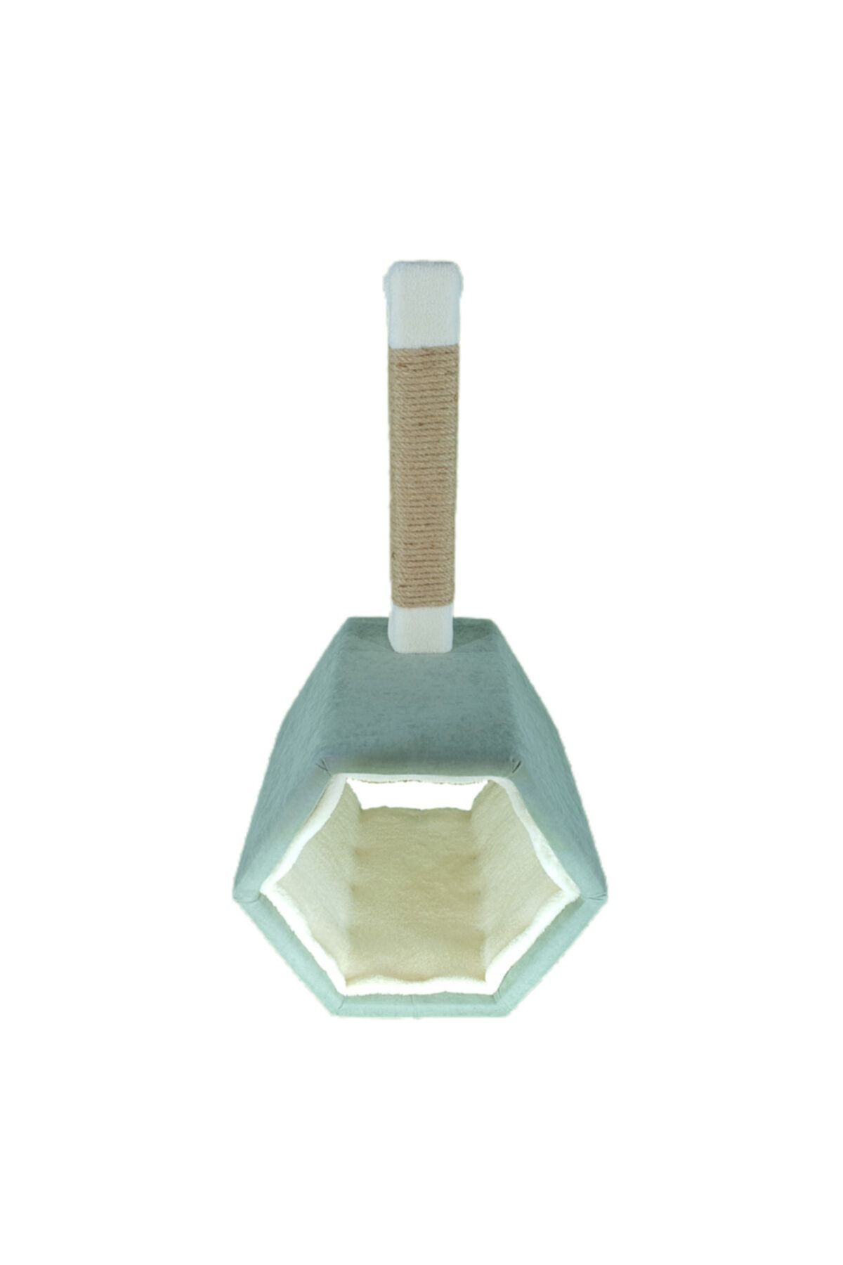 BOTAR Hexagon Kedi Evi Tırmalama Tahtası - Yeşil