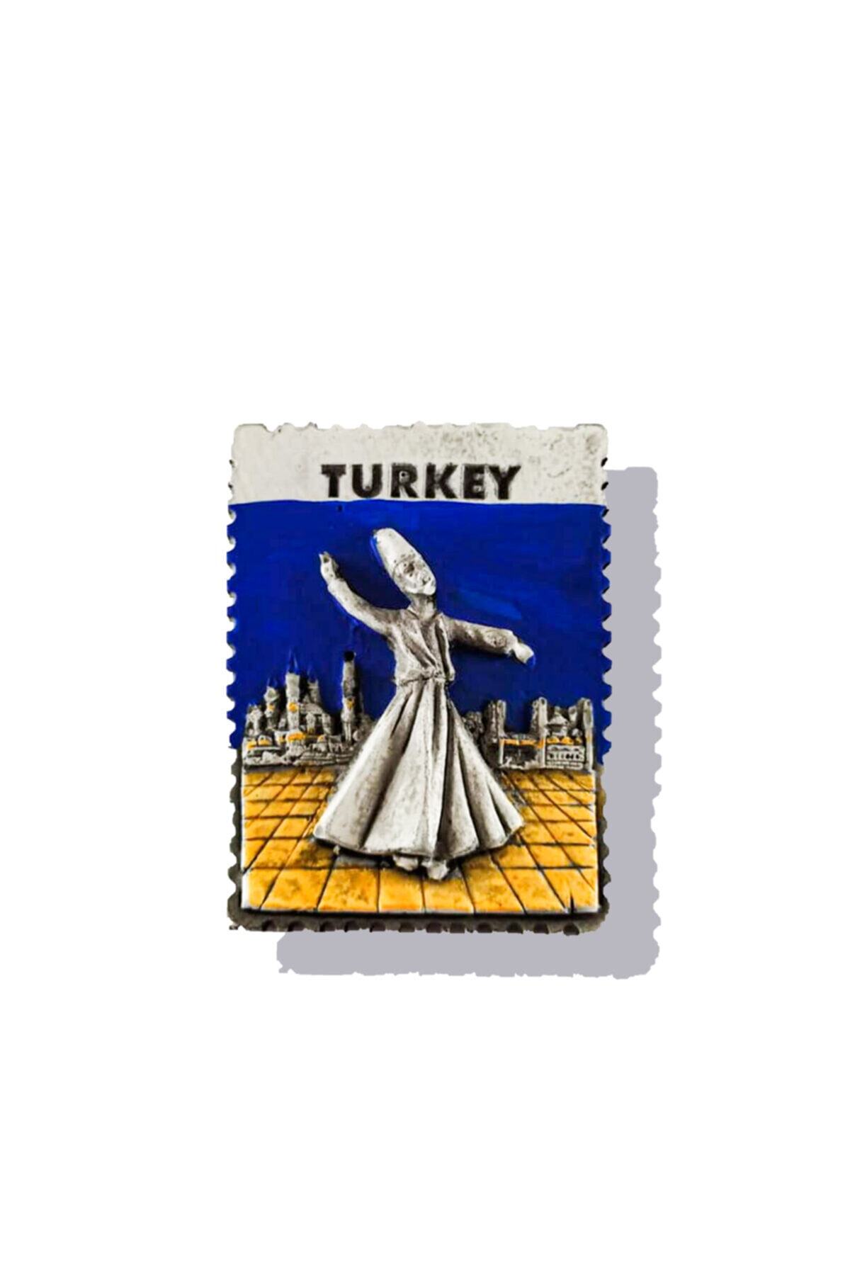 Tumbled Workshop Konya Magnet Buzdolabı Süsü Hediyelik Dekoratif Eşya