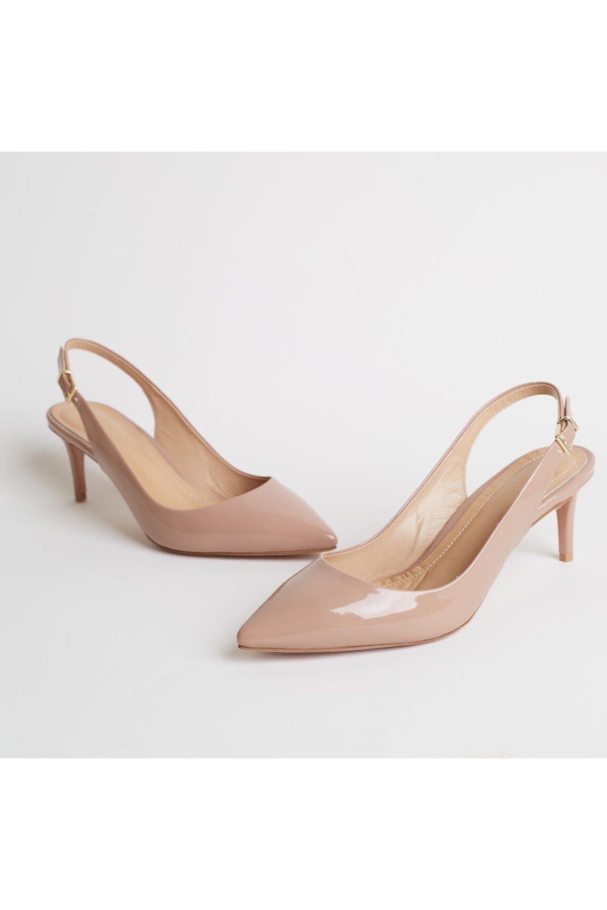 Jabotter Sanya Karamel Rugan 6 Cm Stiletto