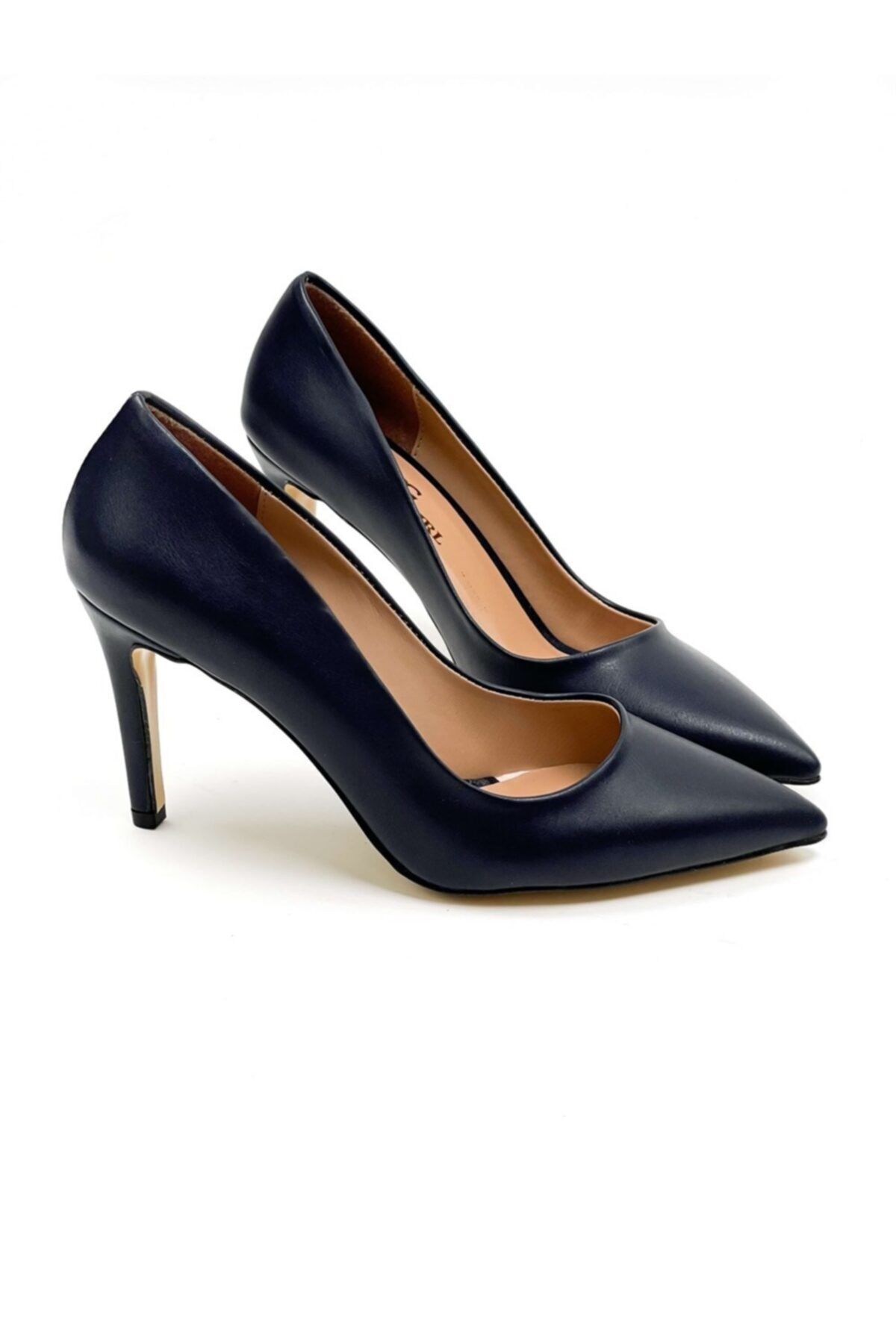 Sovrana Shoes Klasik Stiletto Lacivert