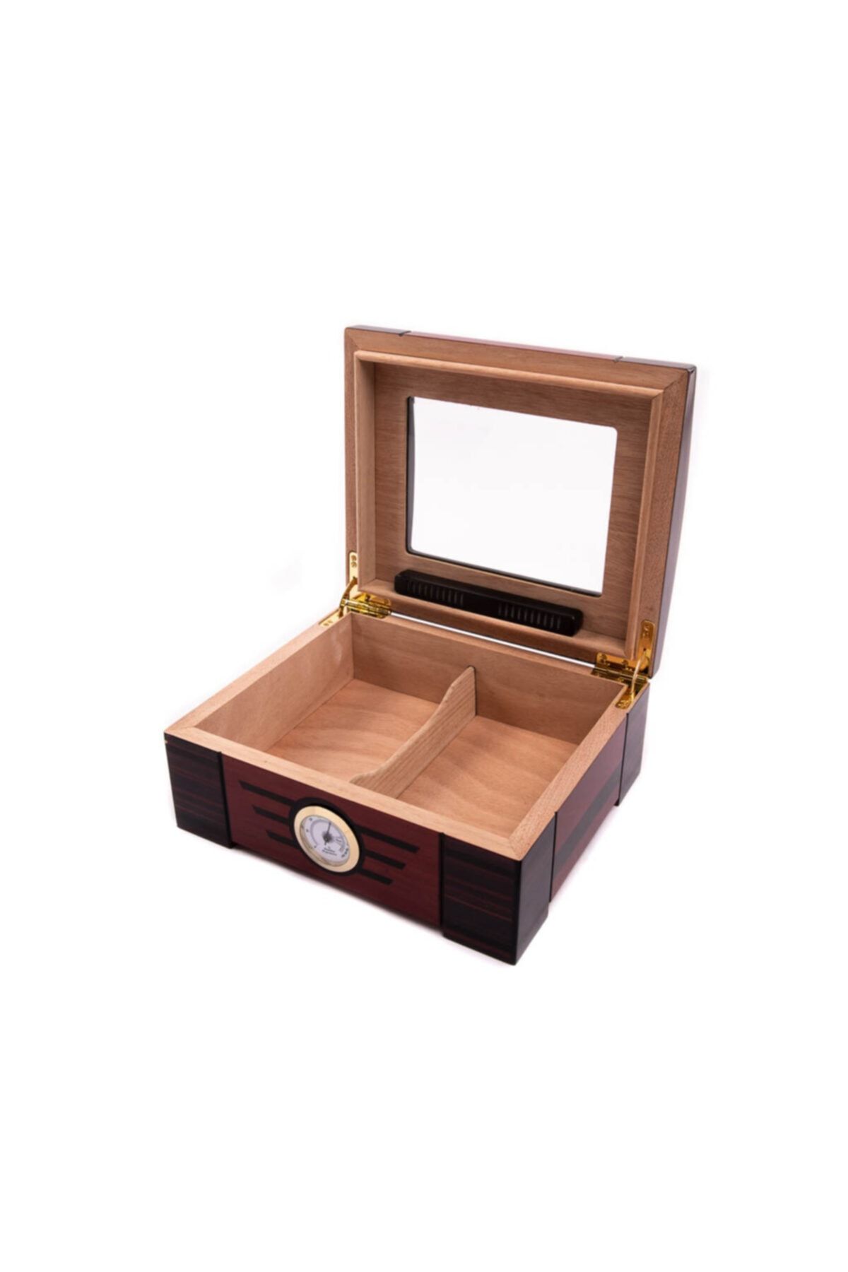 Hauser Humidor Kahve/bordo Puro Kutusu