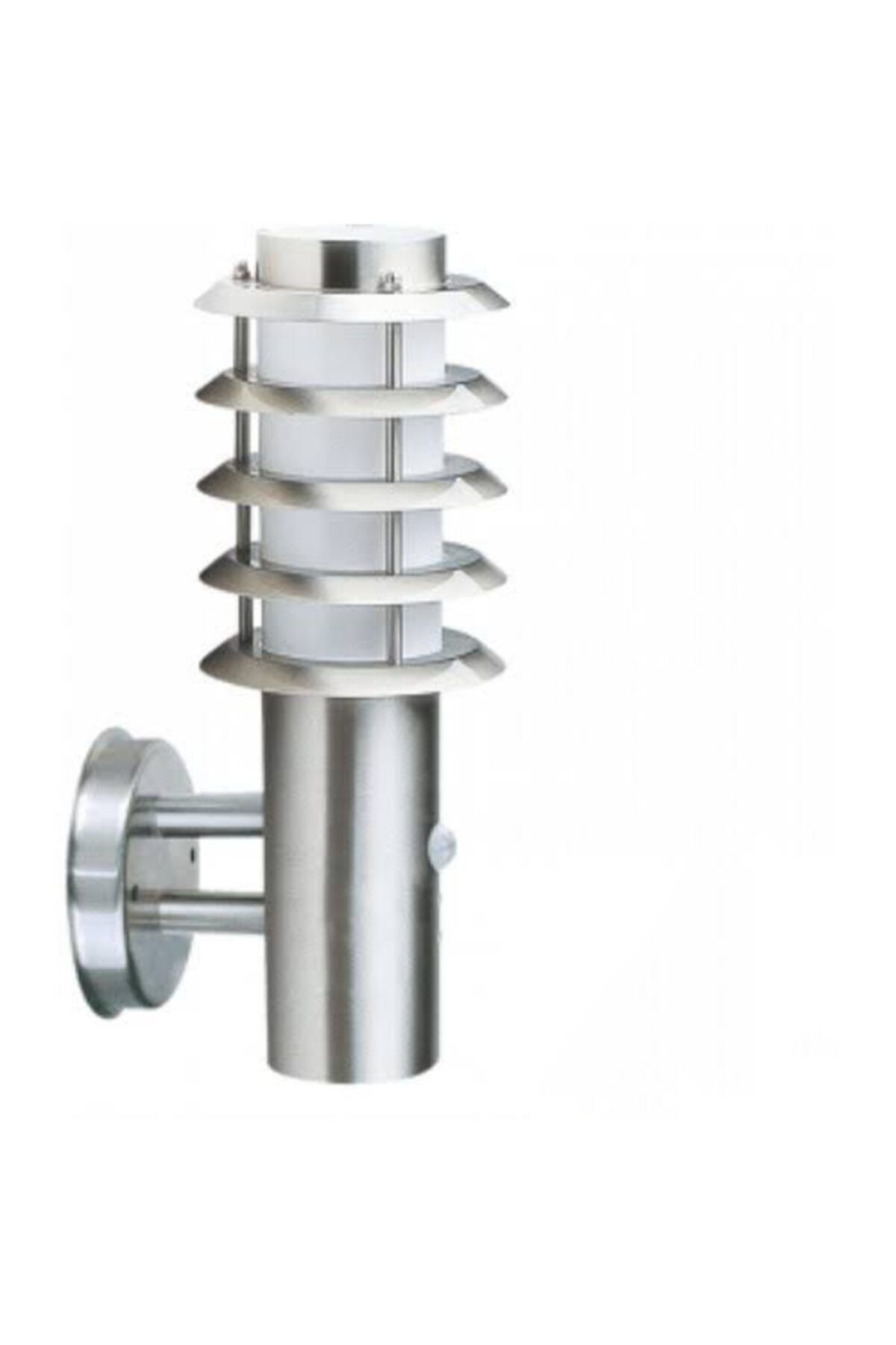 LED ERA LIGHT Krom Ampullü Sensörlü Led Bahçe Aplik (e-27 Duy Ampul Hediyemizdir )
