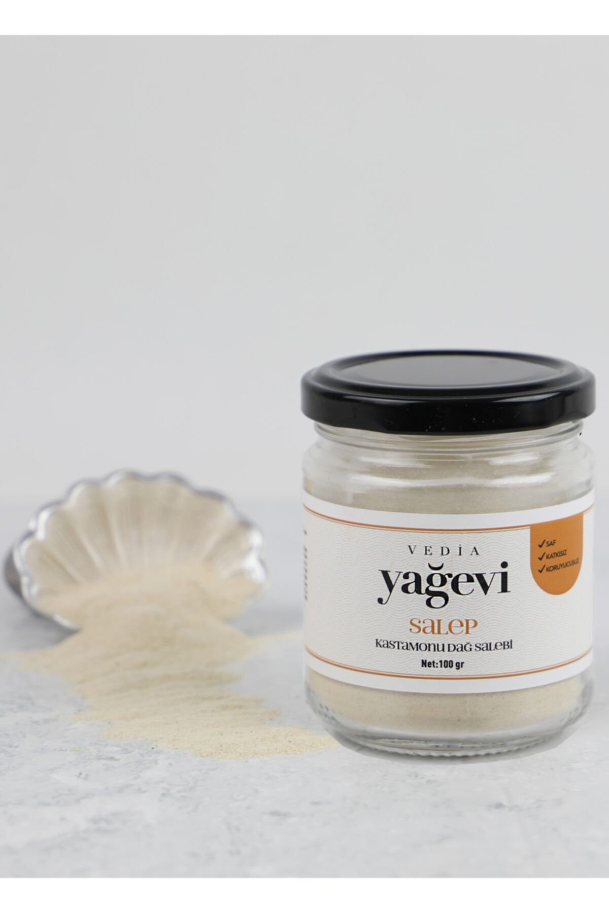 Yağevi Salep 100 Gr Saf Kastamonu Dağ Salebi