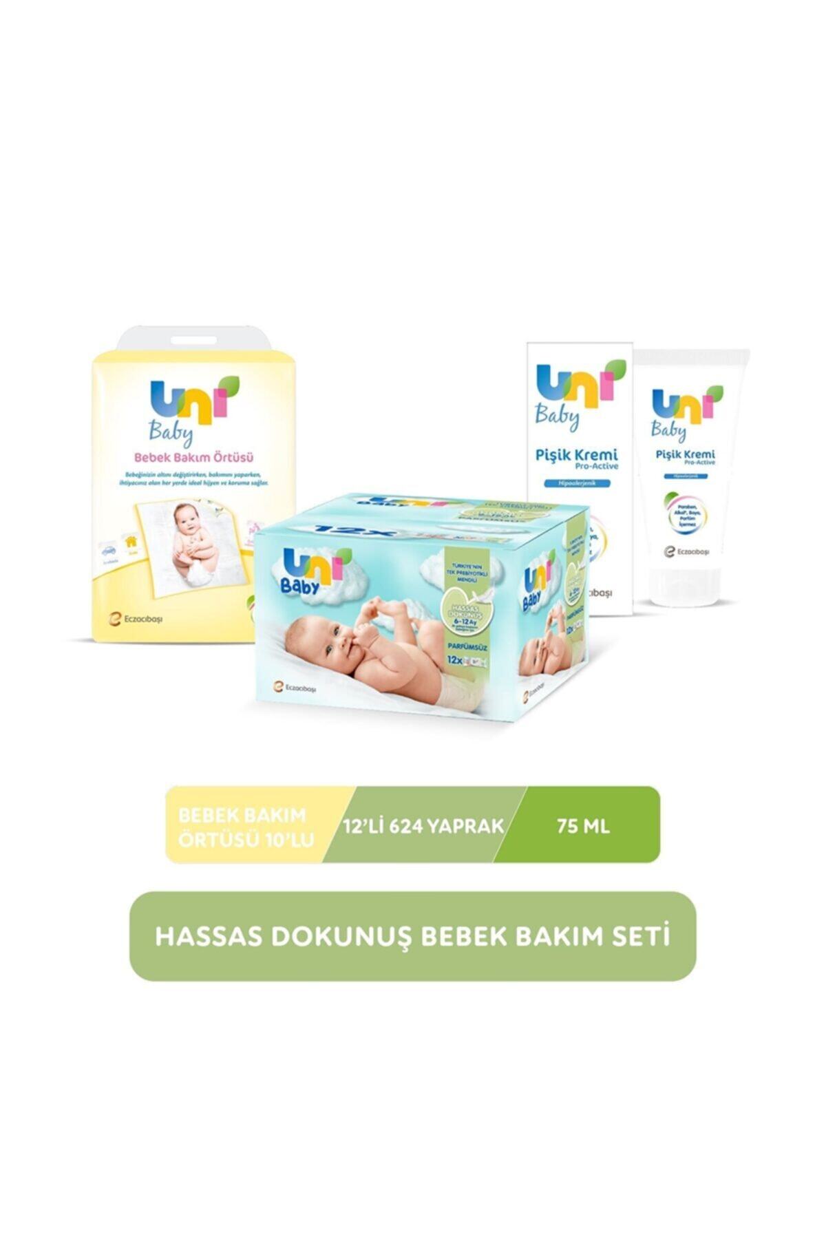 Uni Baby Hassas Dokunuş Bebek Bakım Seti
