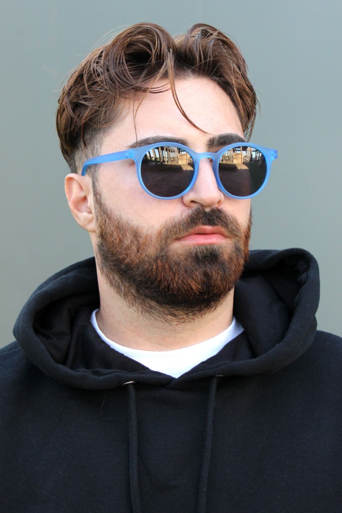 Babafiyatlar Sky Açık Mavi Unisex Güneş Gözlüğü